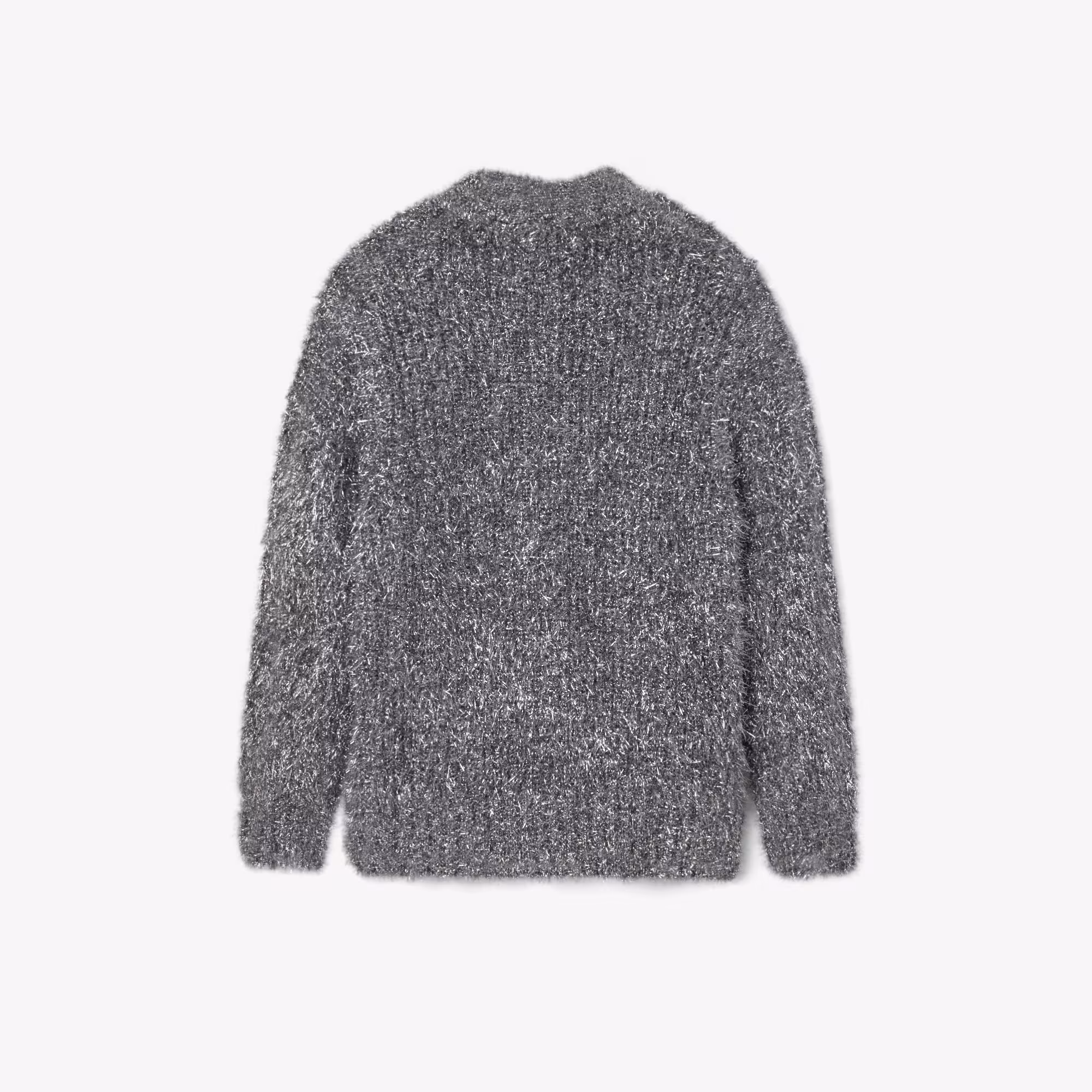 Runway Lurex Knit Cardigan