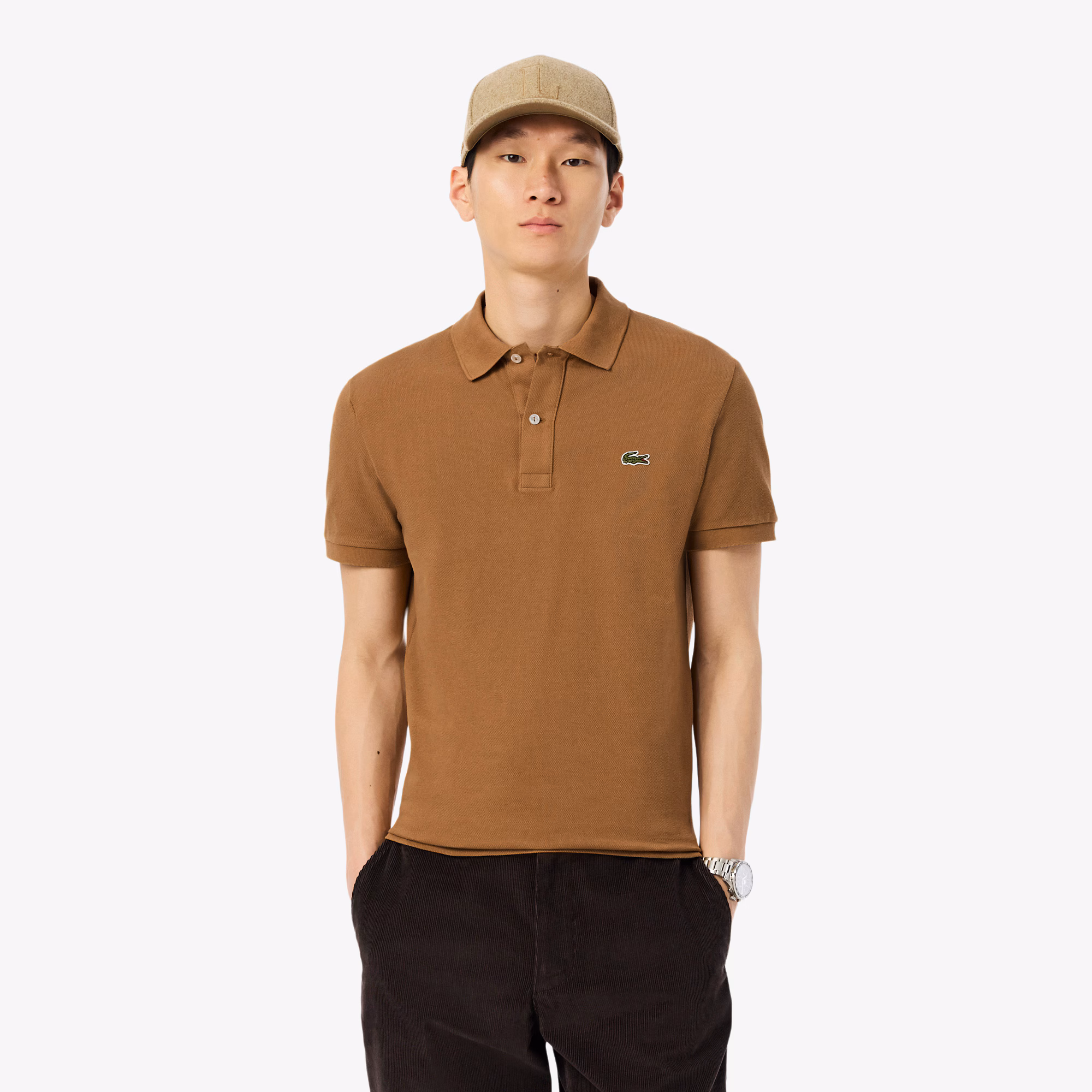 Men's Slim Fit L.12.12 Piqué Polo