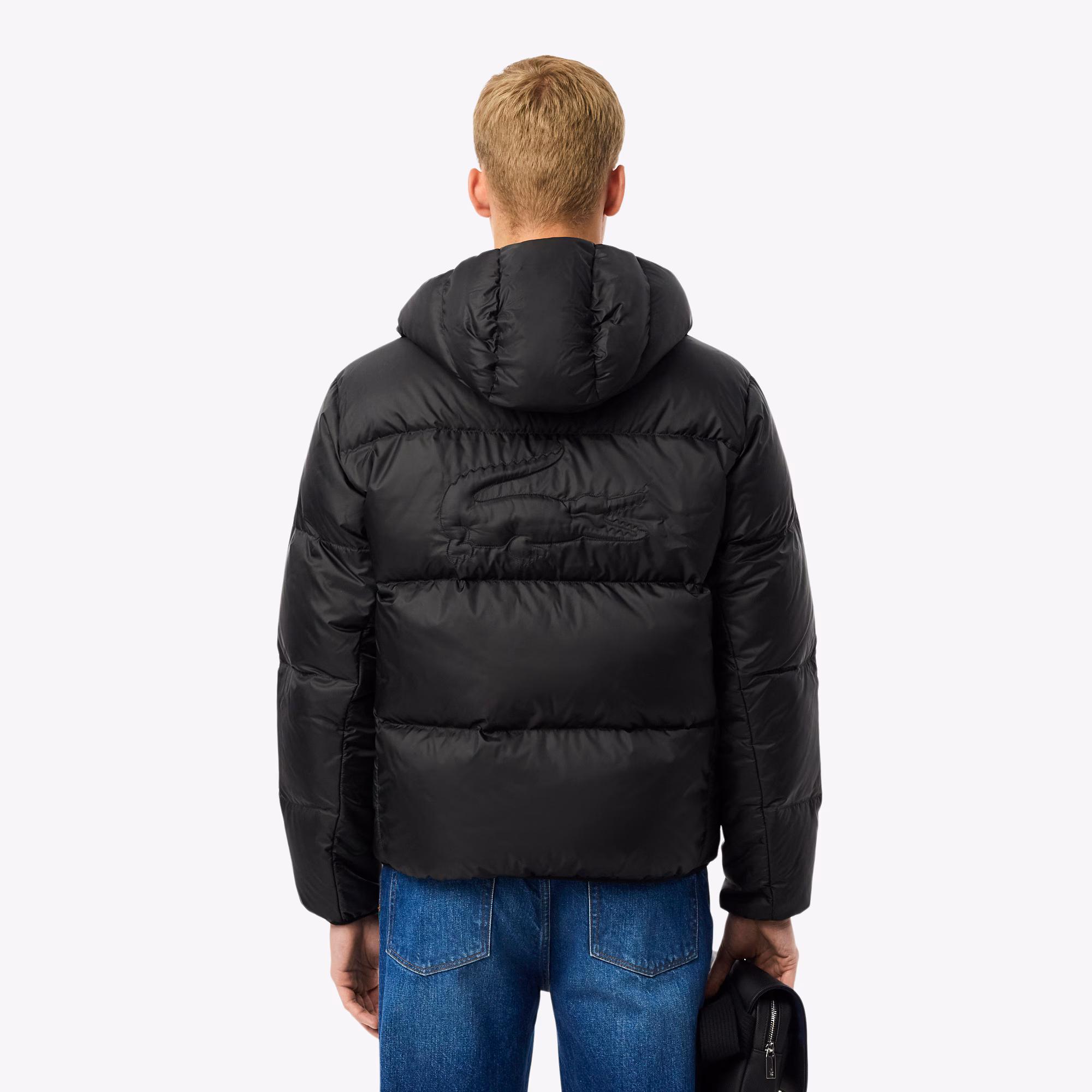 Men's Water-Repellent Hooded Puffer Jacket