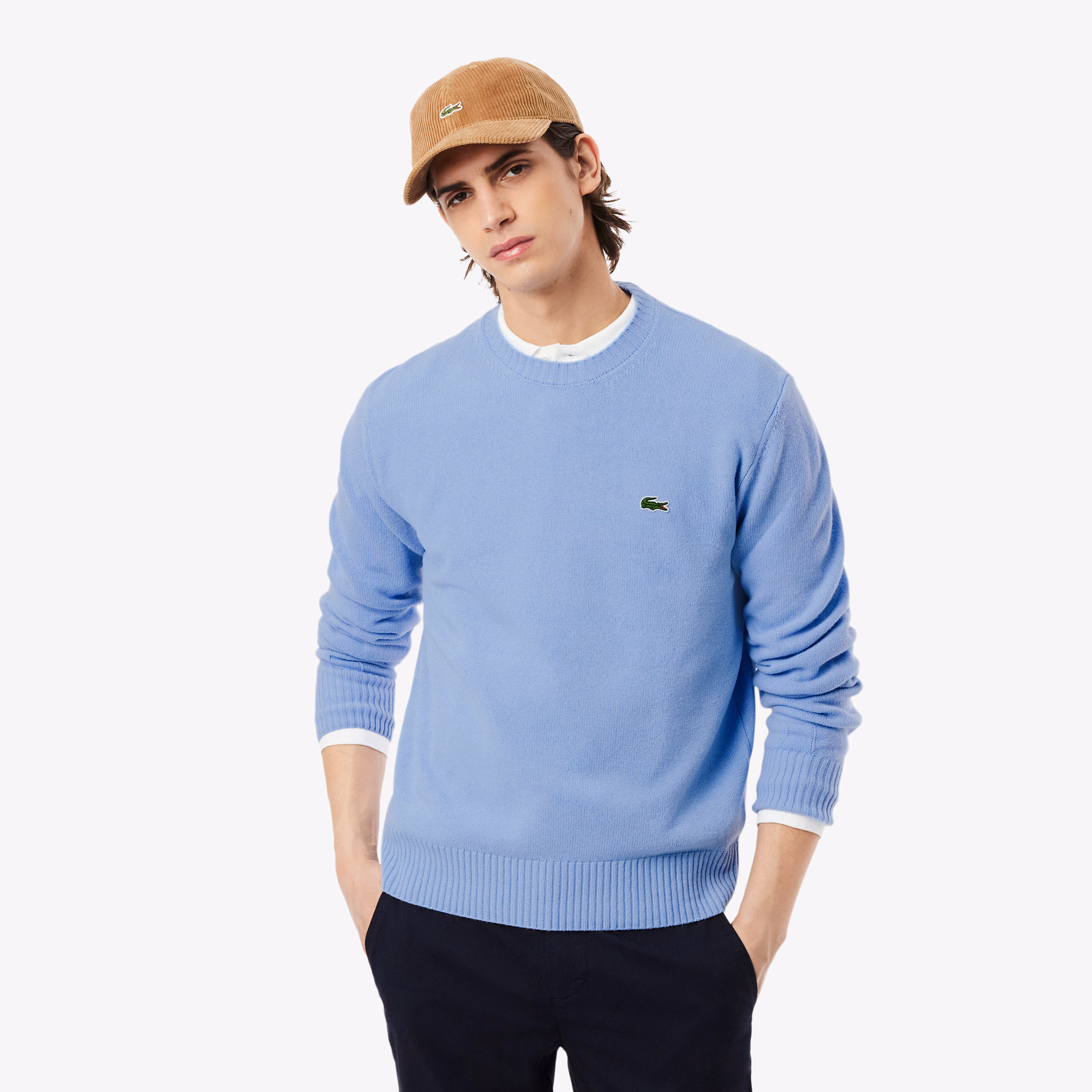Men's Wool Crew Neck Sweater