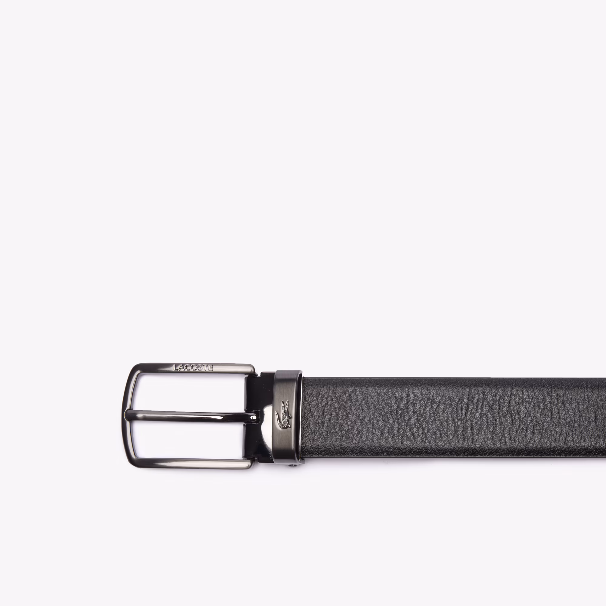 Smooth Leather Belt & Buckle Gift Set