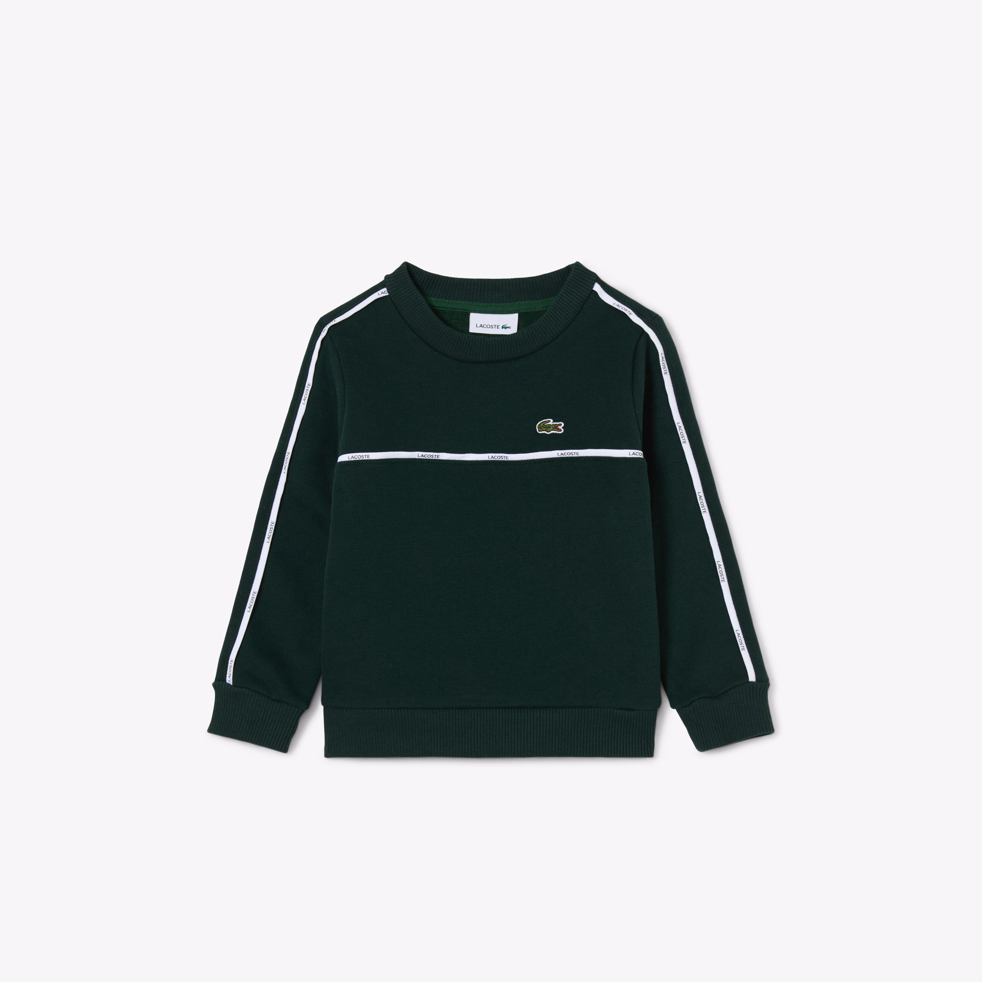 Boys' Logo Stripe Fleece Sweatshirt