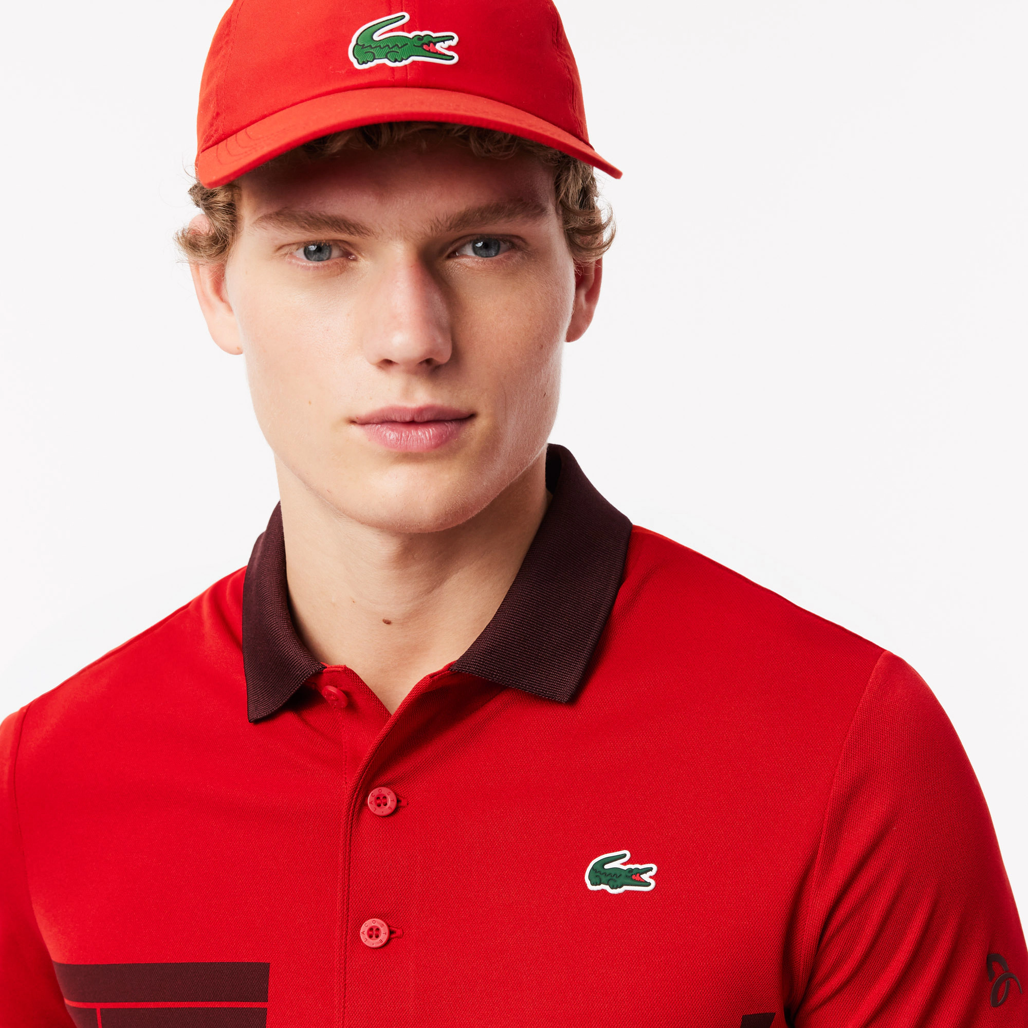 Men's Regular Fit Lacoste Tennis x Novak Djokovic Fan Polo