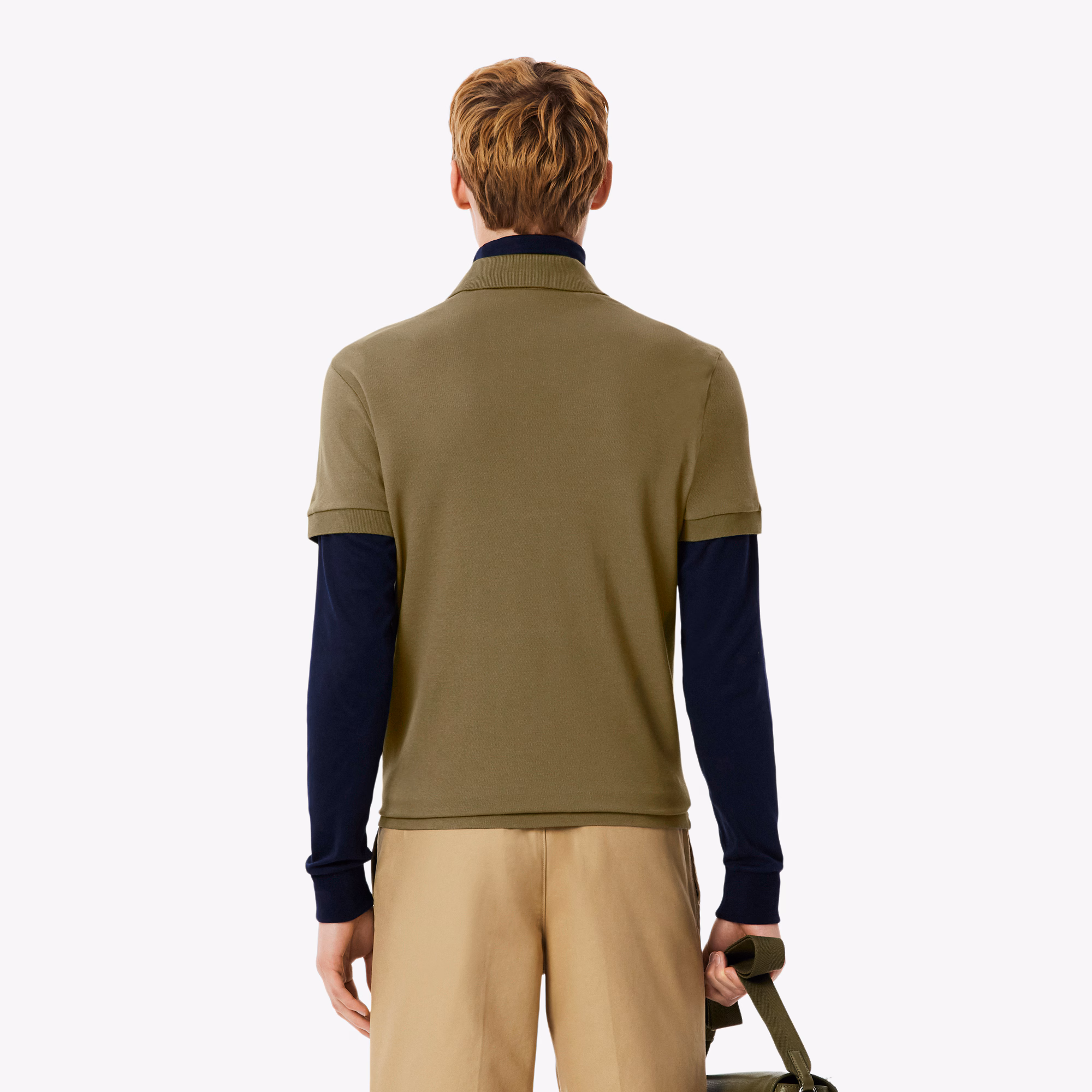 Men's Regular Fit Paris Stretch Piqué Polo