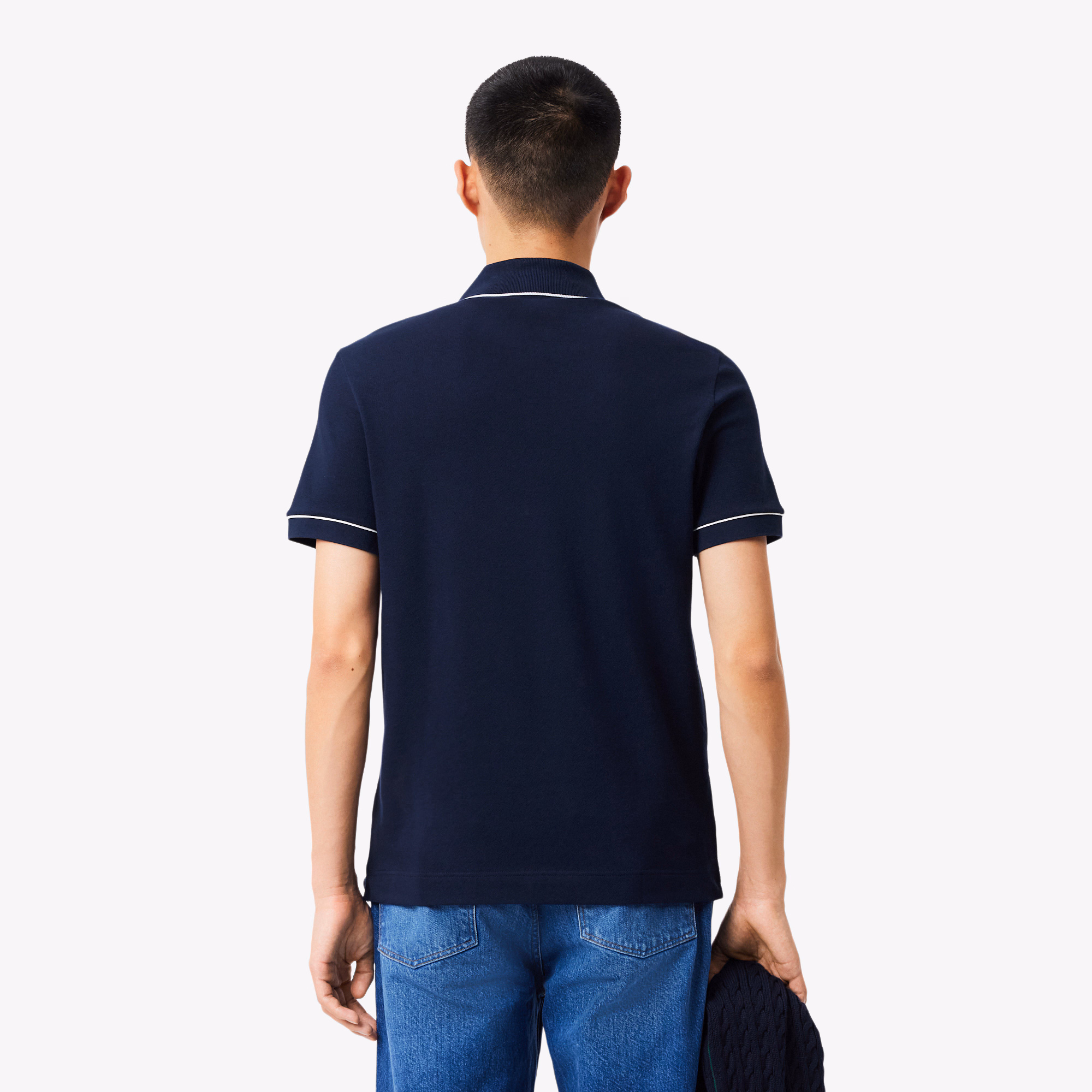 Men's Regular Fit Paris Stretch Piqué Polo