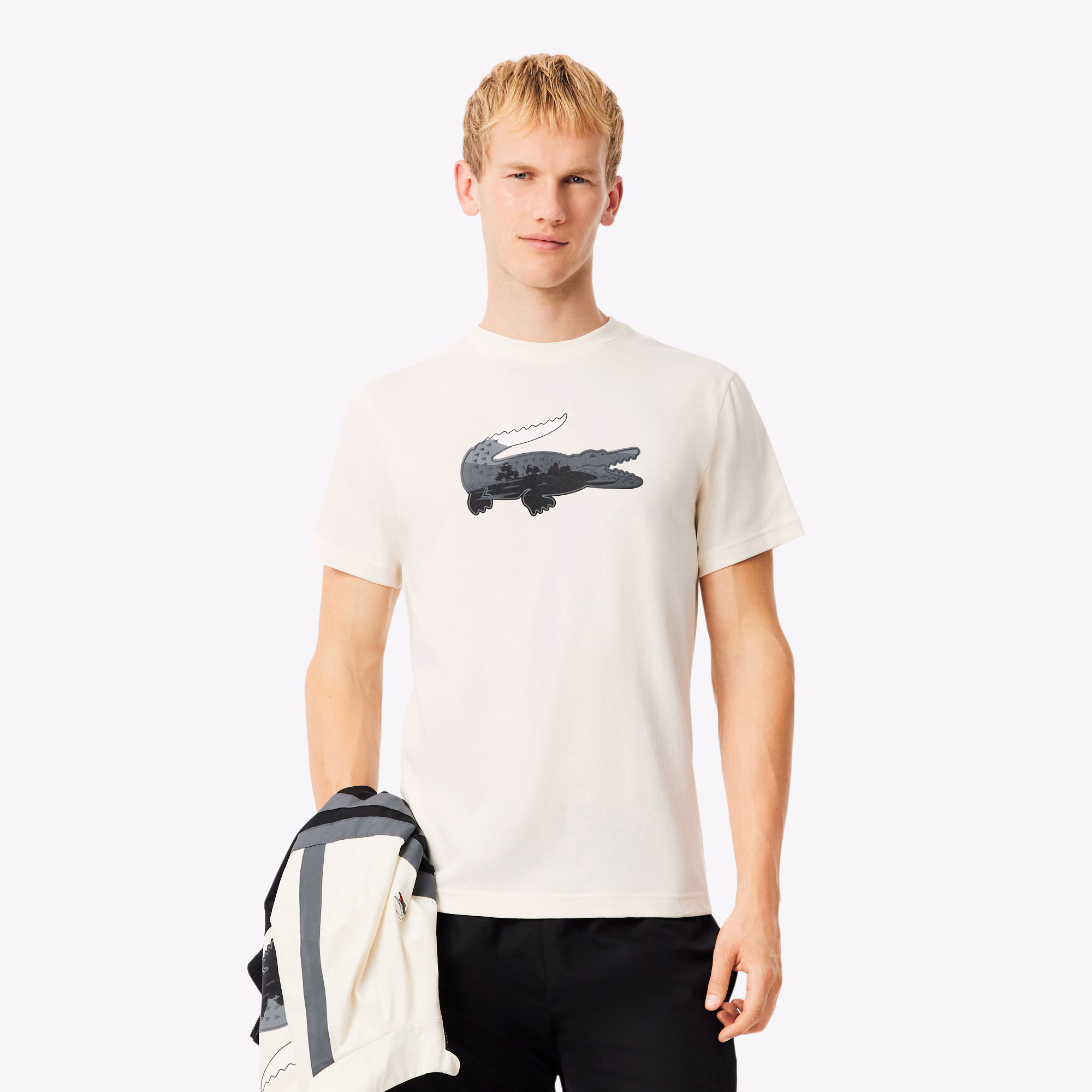 Men's Sport Ultra Dry Landscape Crocodile T-Shirt