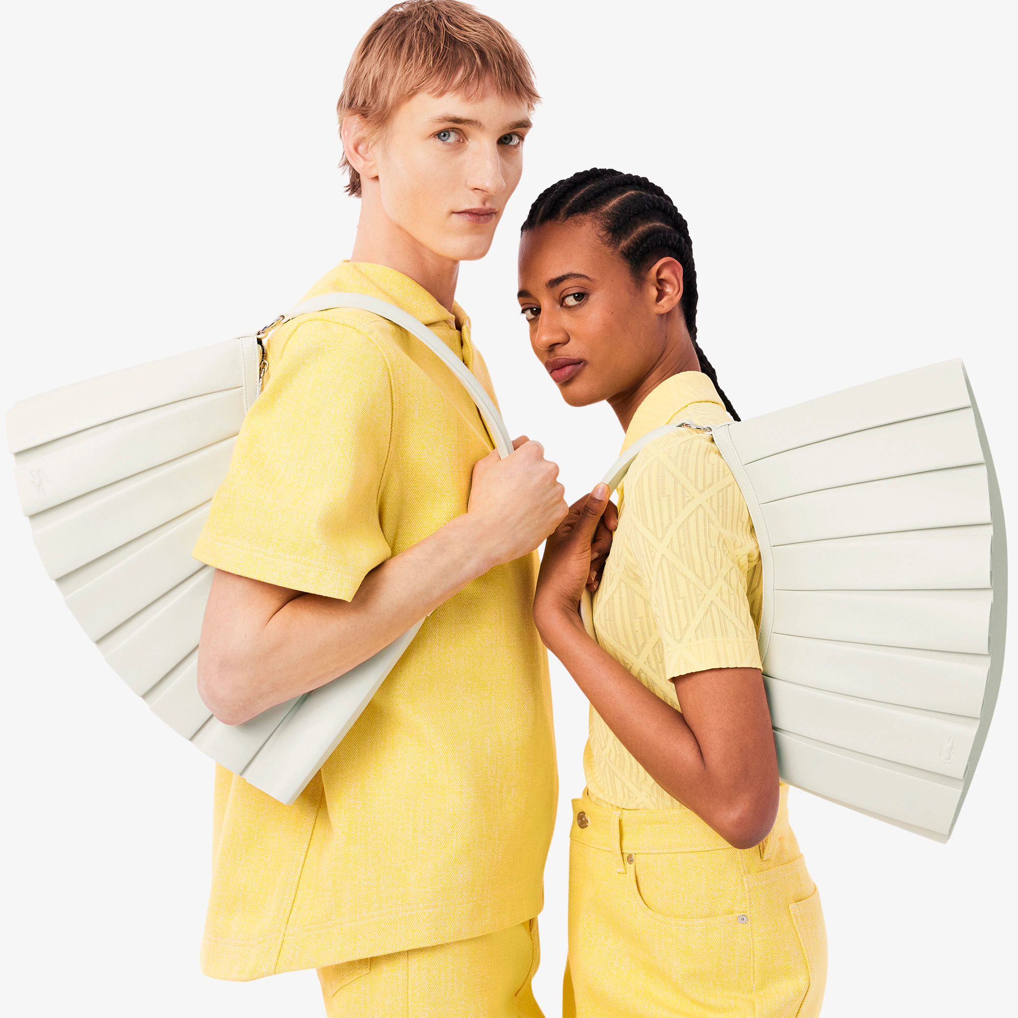 Large Lenglen Leather Bag