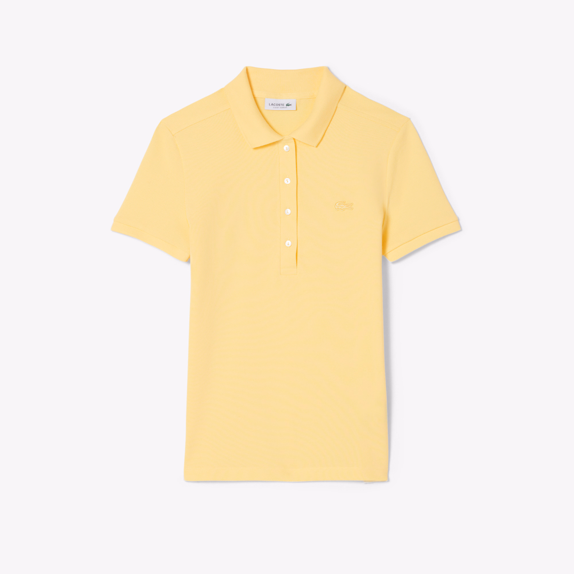 Women's L.12.D Slim Fit Stretch Mini Piqué Polo