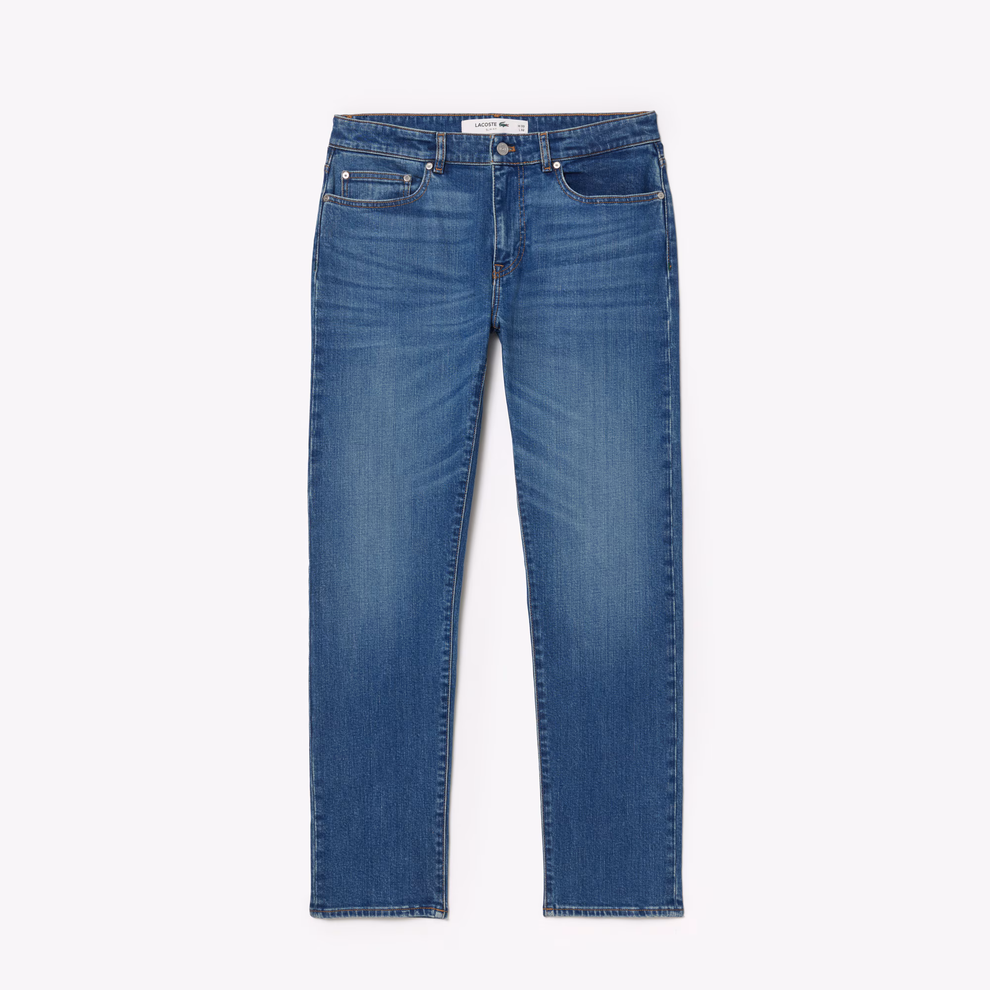 Men's 5-Pocket Slim Fit Indigo Jeans