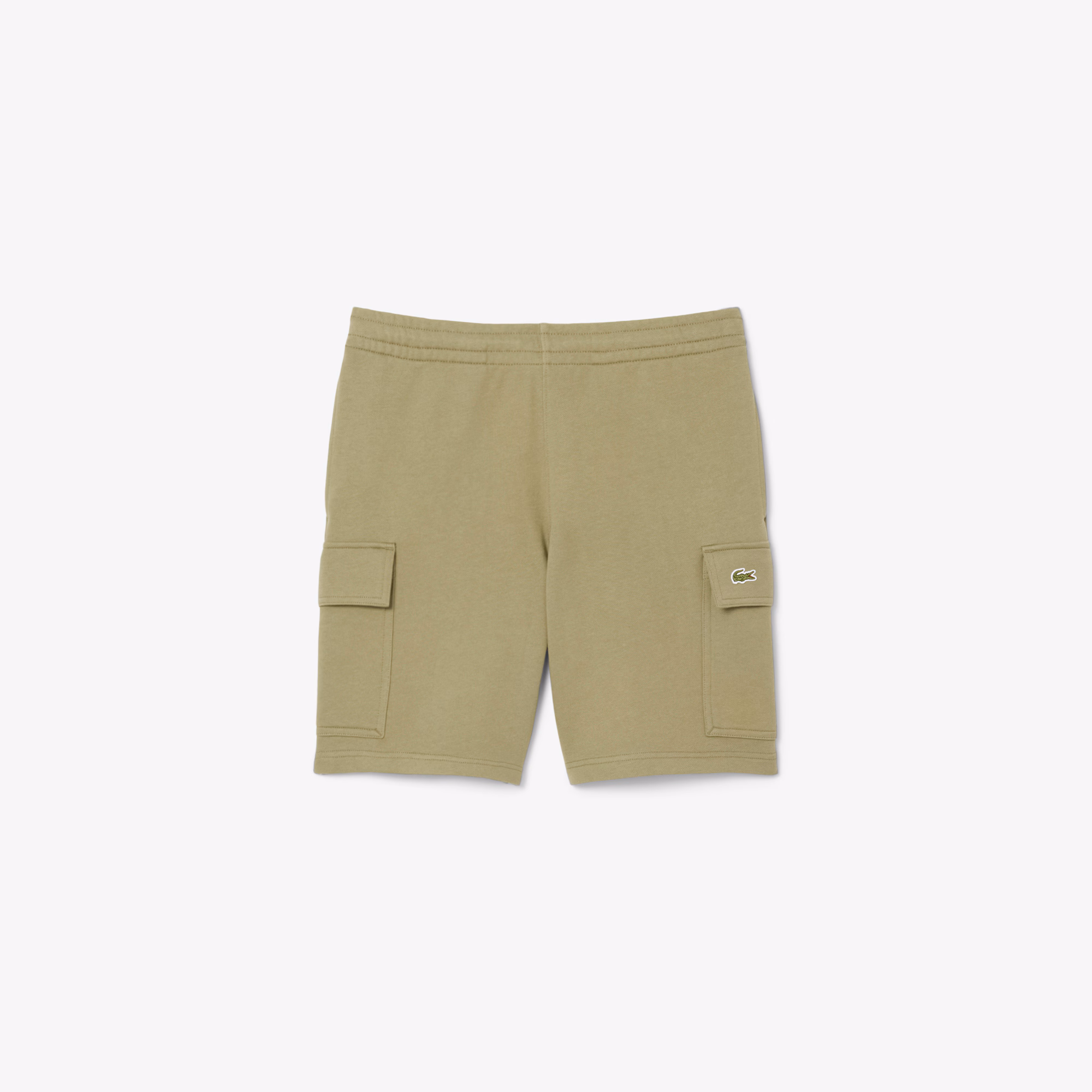 Men's Cotton Fleece Cargo Shorts