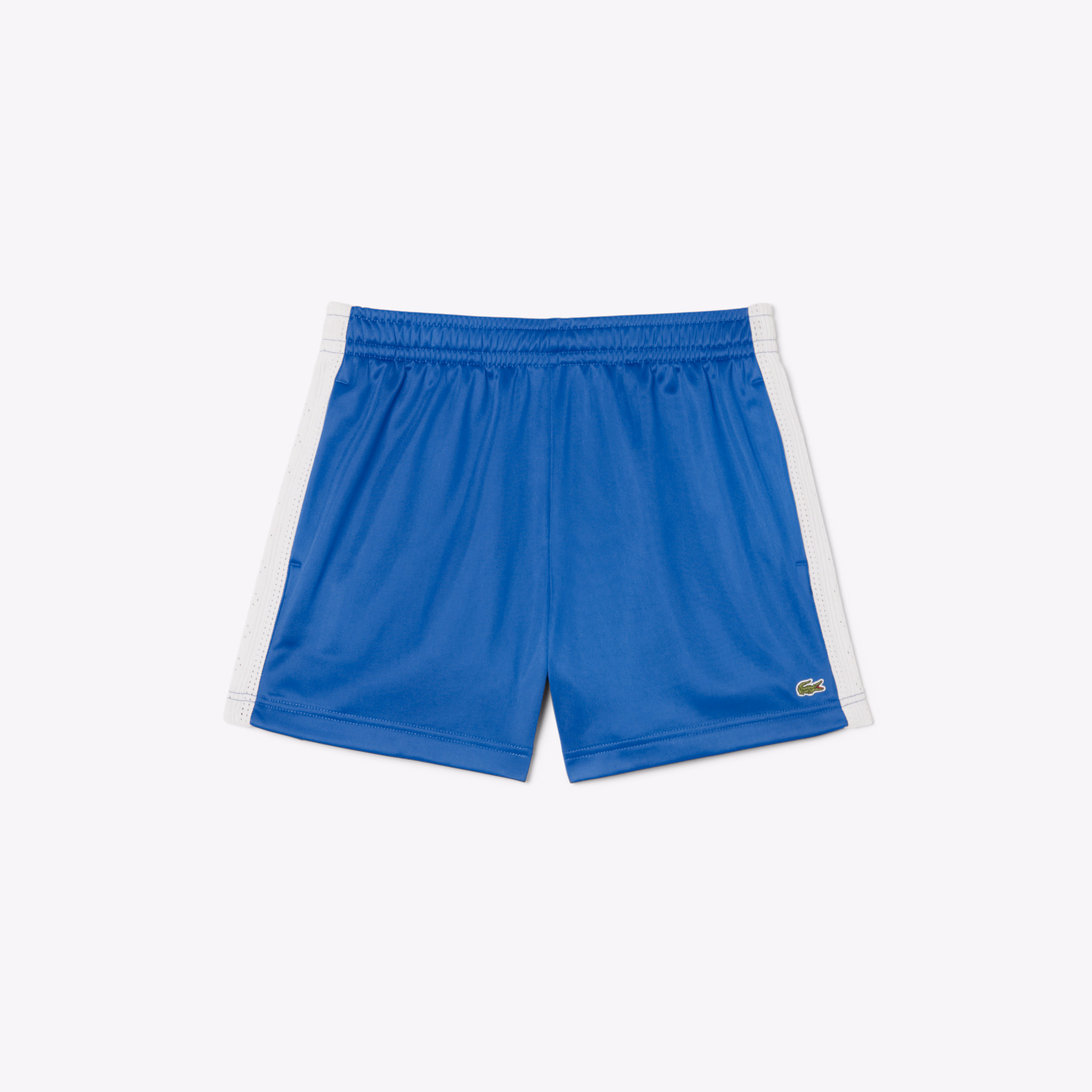 Women's Satin Jersey Pointelle Stripe Shorts