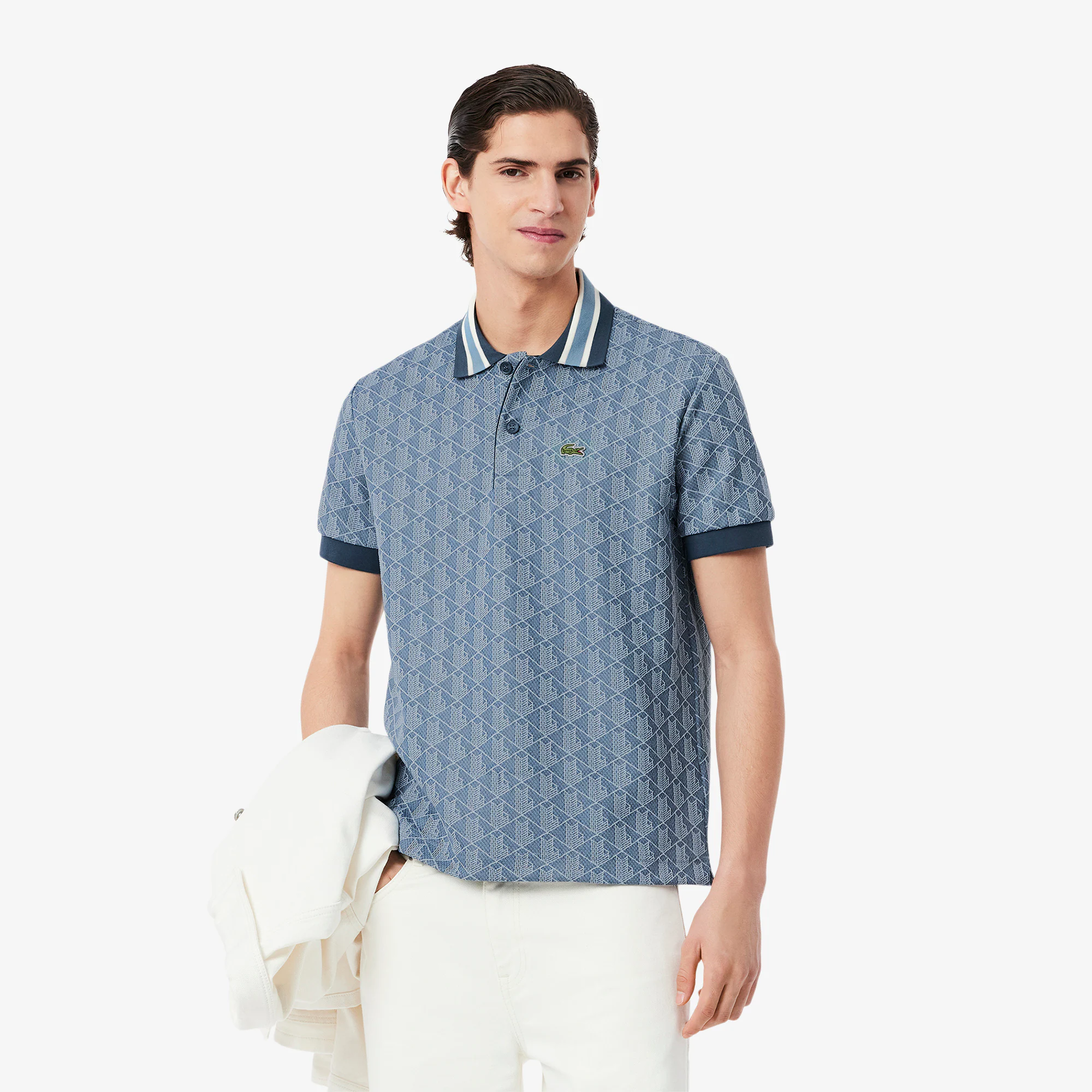 Men's Classic Fit Monogram Polo