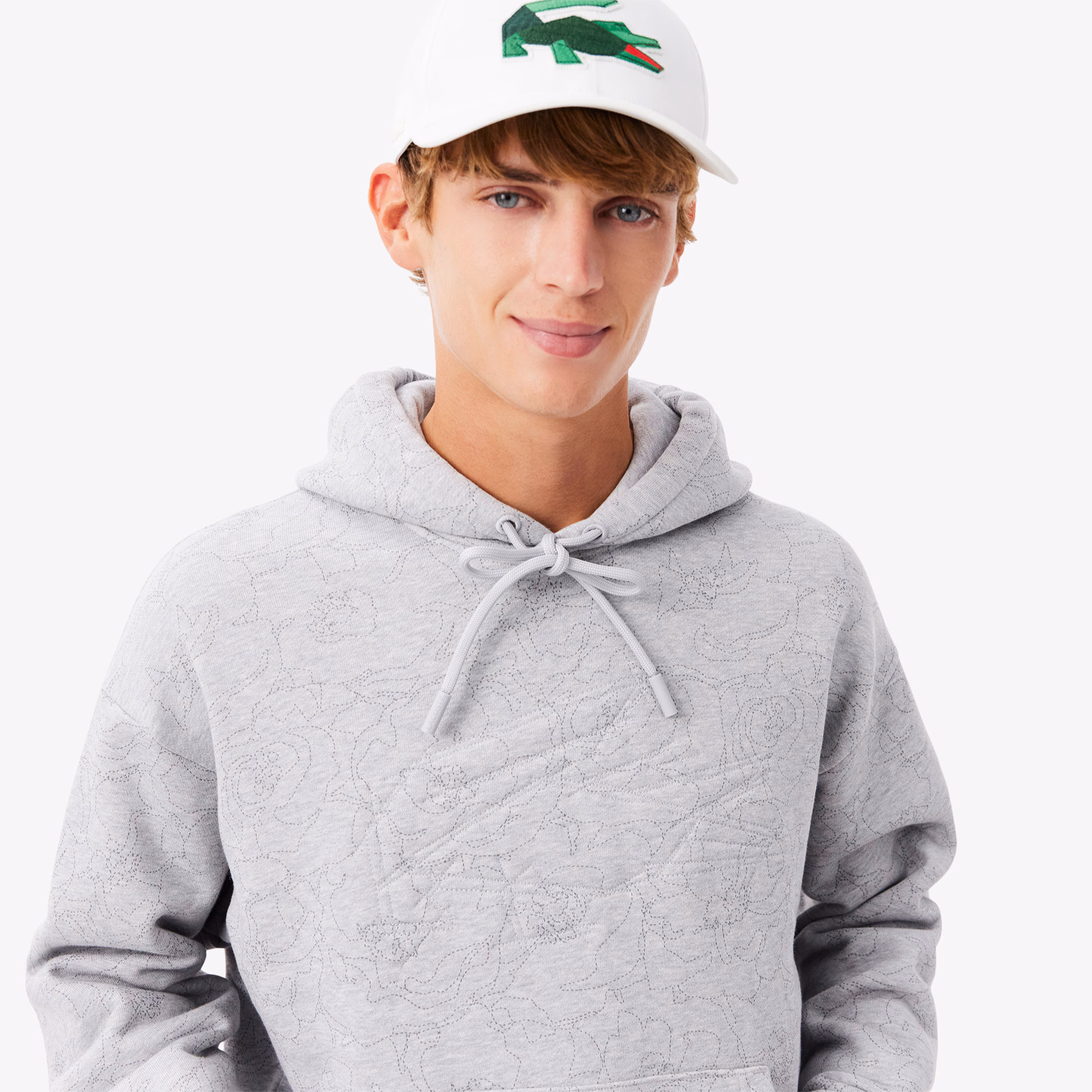 Men's Relaxed Fit Printed Hoodie