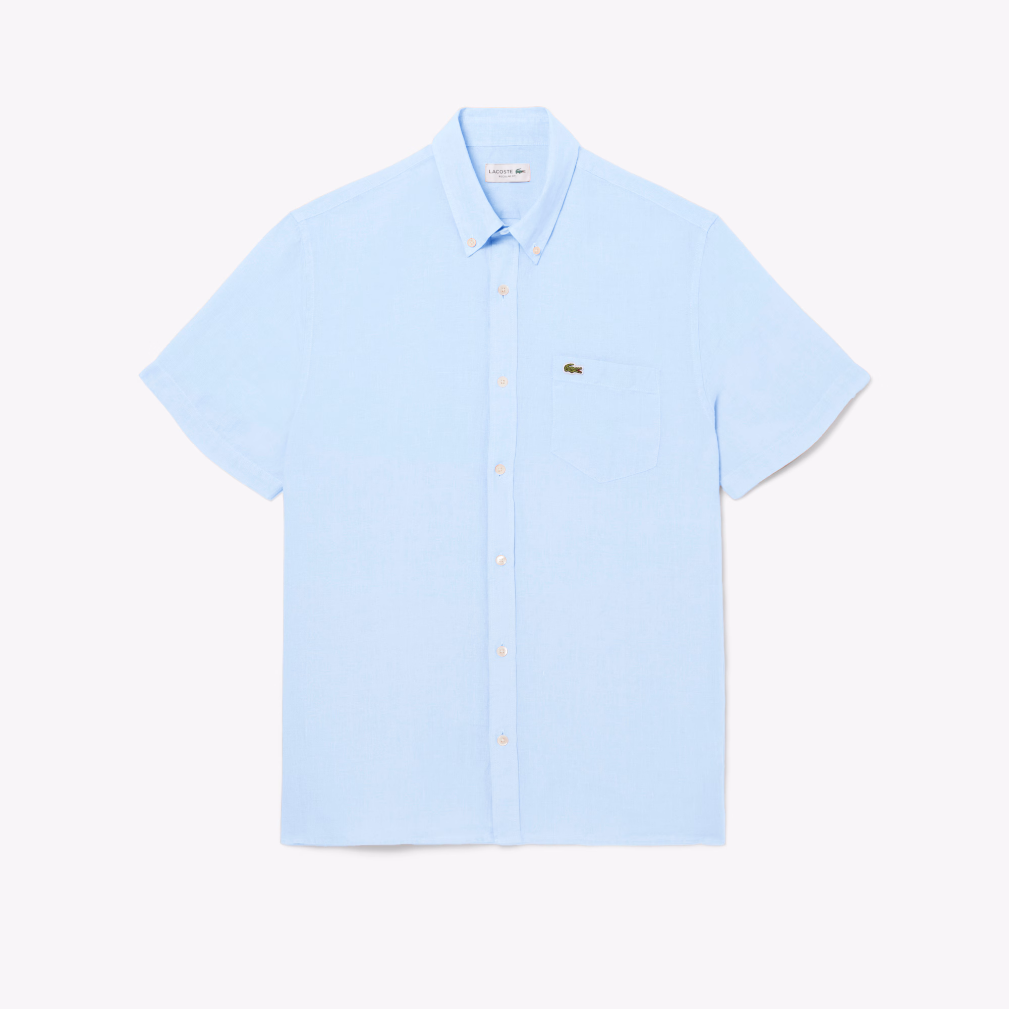Men's Short Sleeve Linen Shirt
