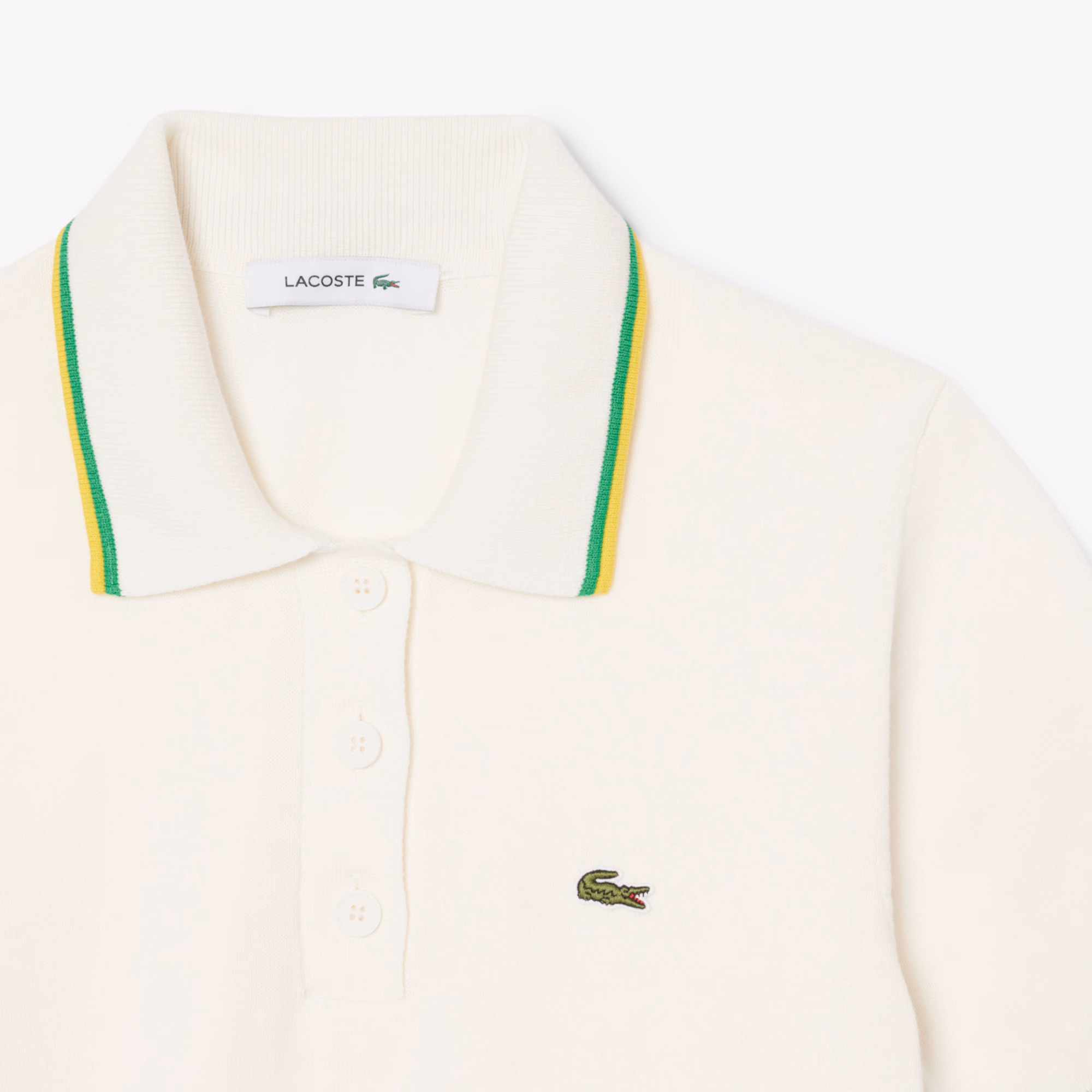 Women's Cropped 3D Seamless Stretch Cotton Polo