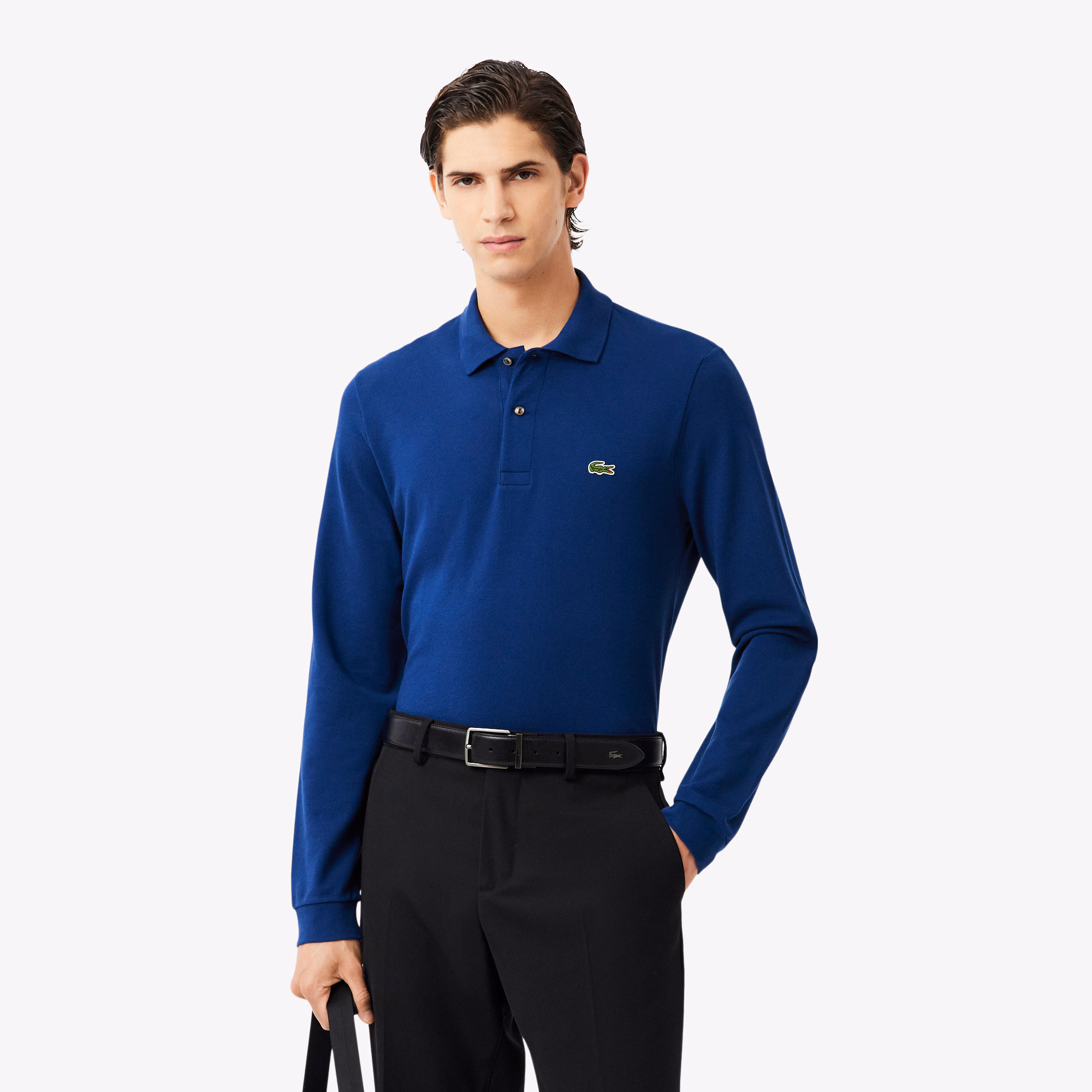 Men's Classic Fit Long Sleeve L.12.12 Polo