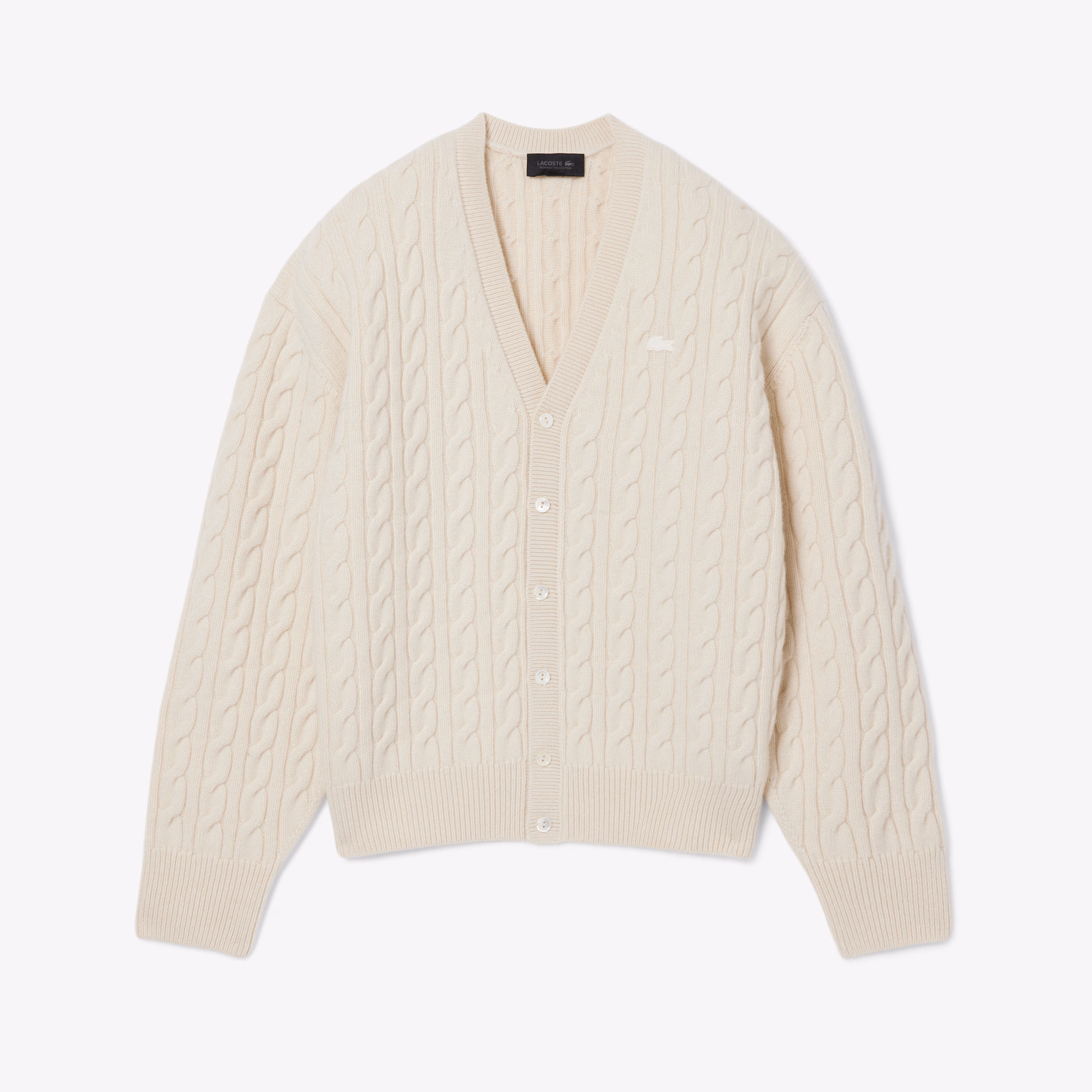 Runway Cashmere Cable Knit Cardigan