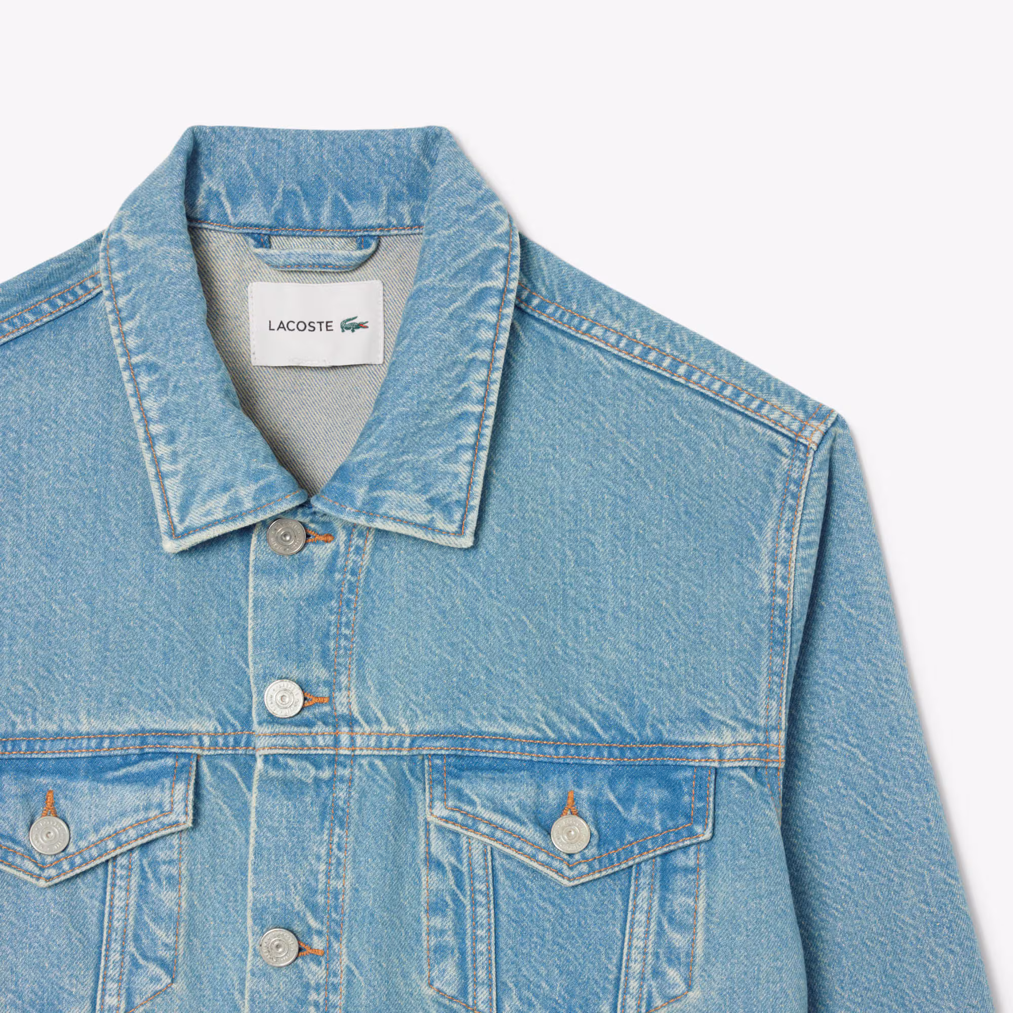 Men's Crocodile Denim Jacket