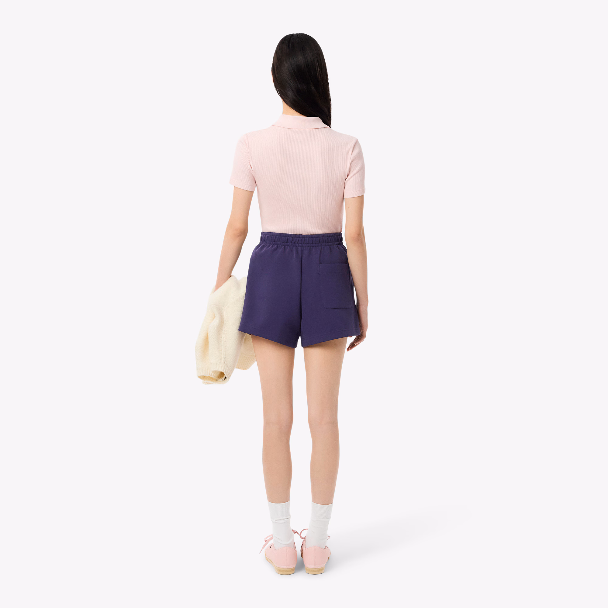 Women's Double Face Piqué Shorts