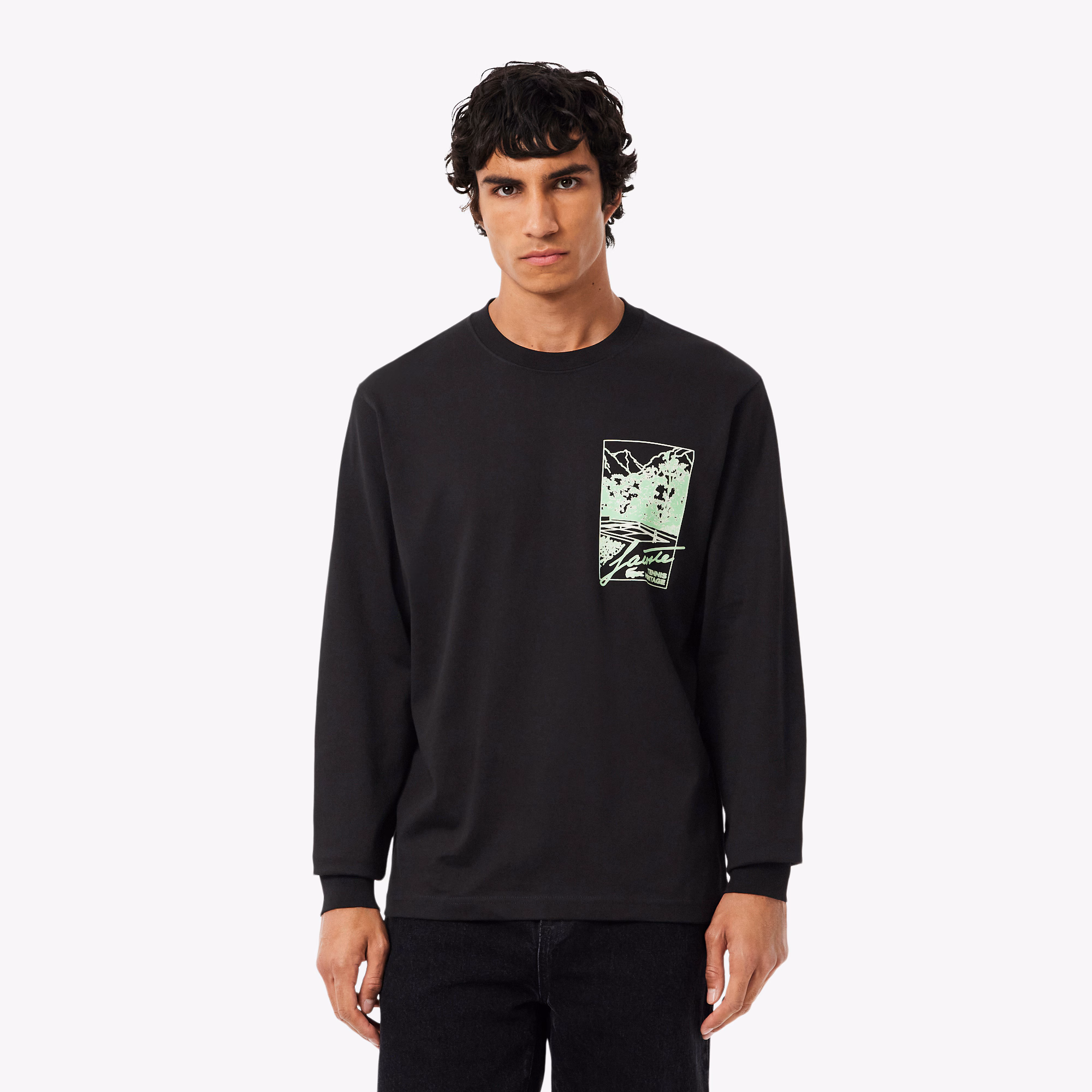 Men's Long Sleeve Heavy Jersey T-Shirt