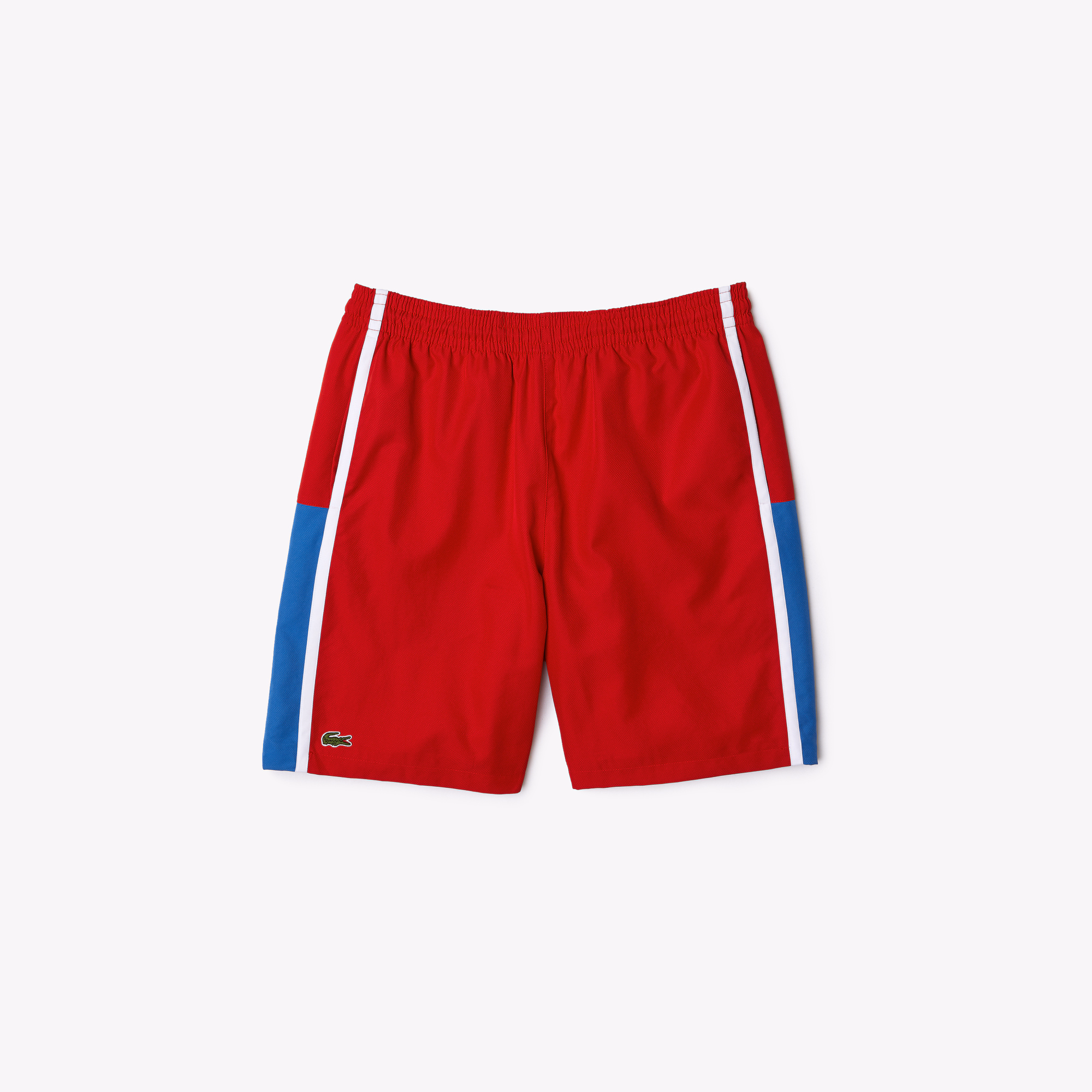 Men's Lightweight Colorblock Stripe Tennis Shorts
