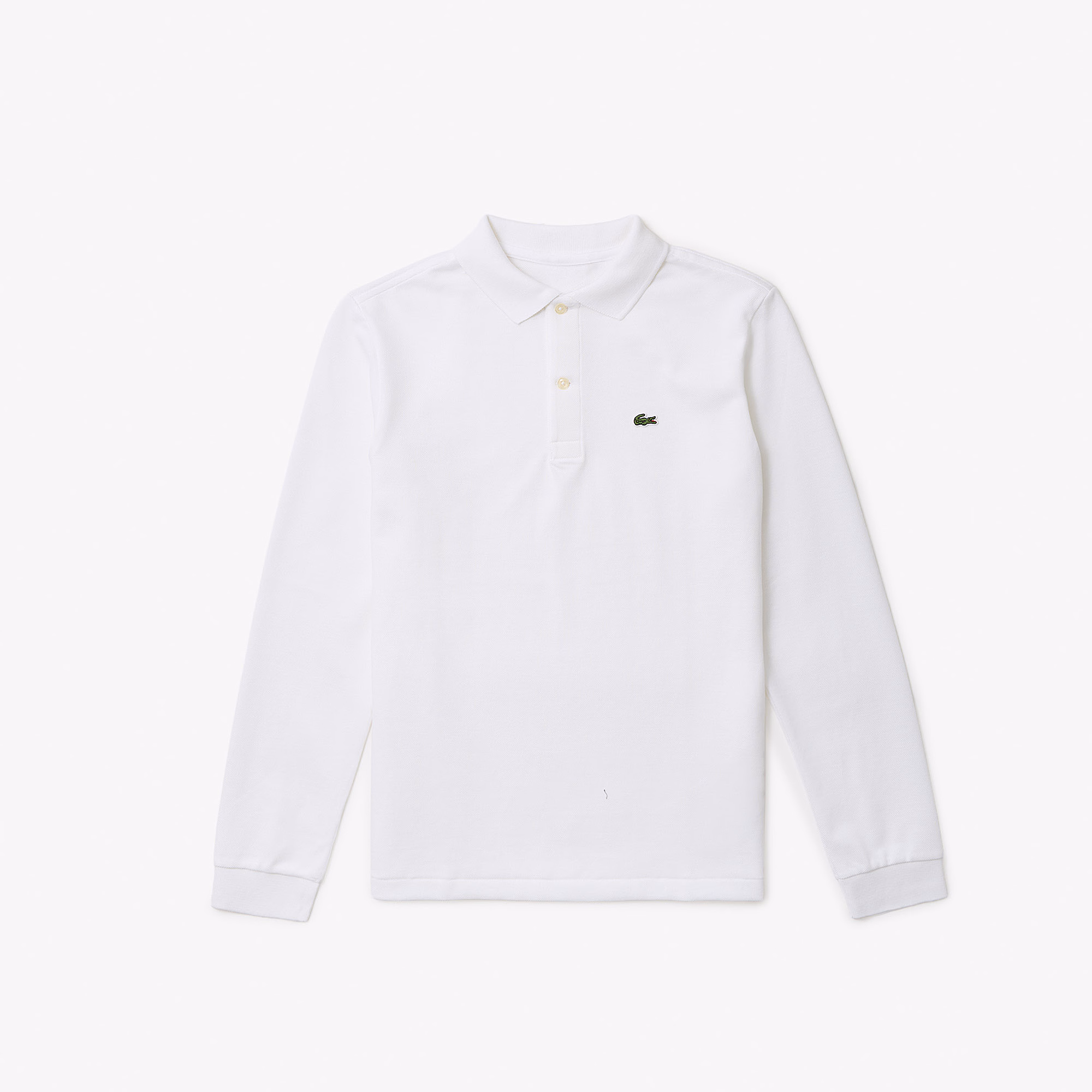 Boys' Long Sleeve Piqué Polo
