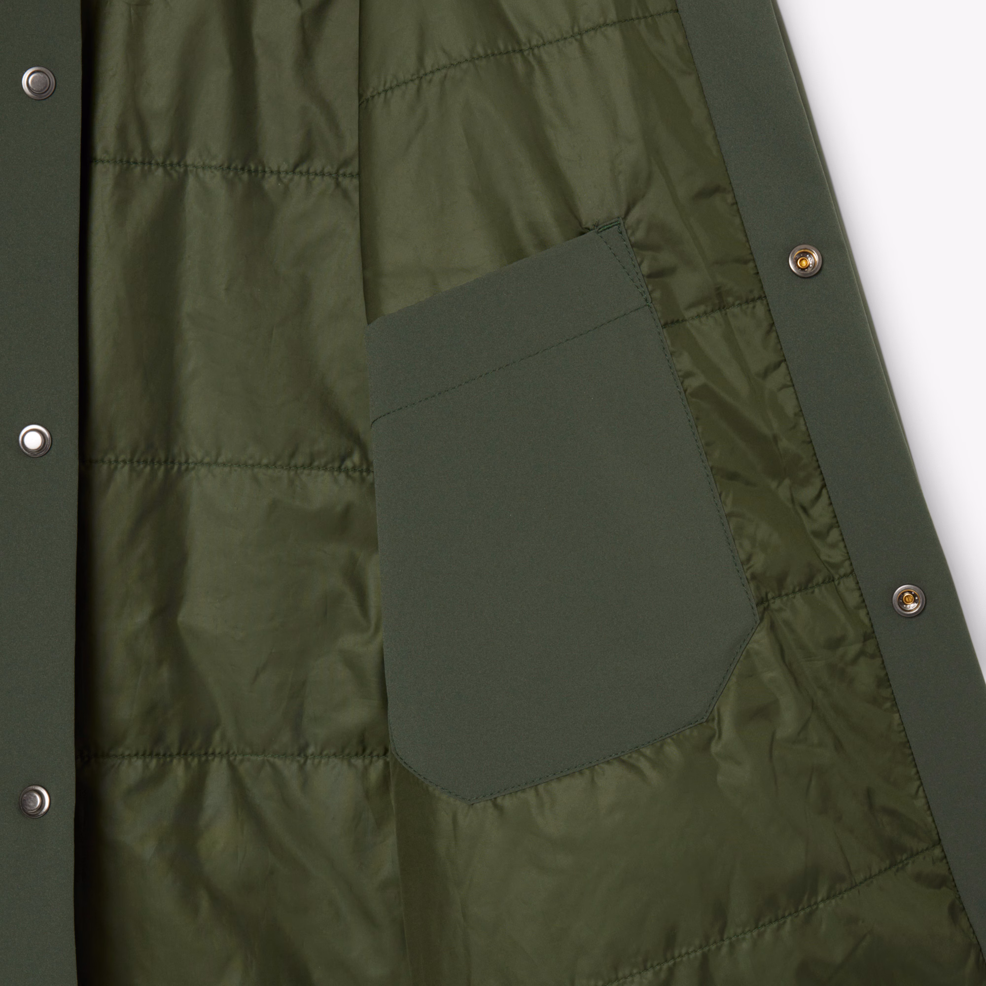 Men's Quilted Water-Repellent Overshirt