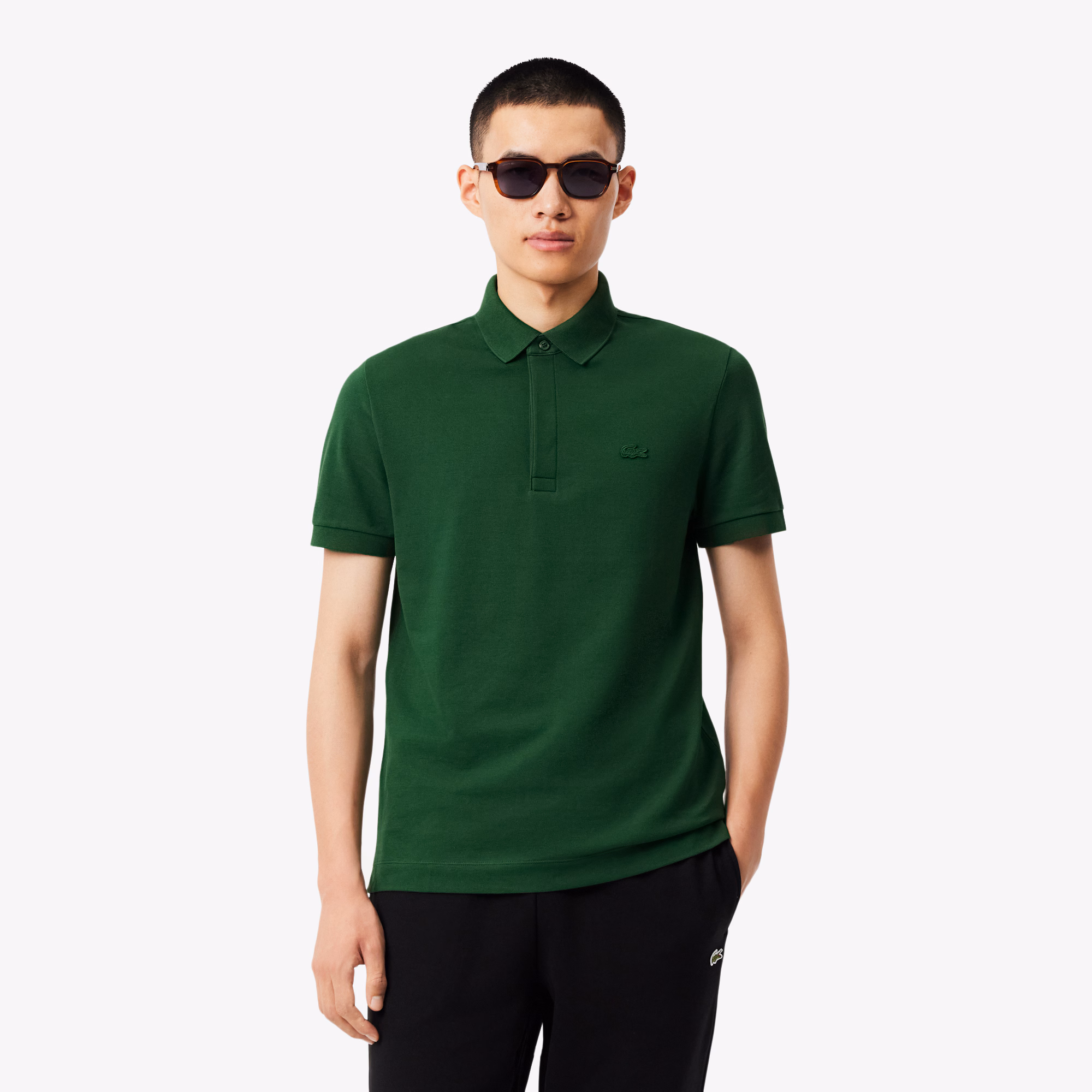 Men's Regular Fit Paris Stretch Piqué Polo