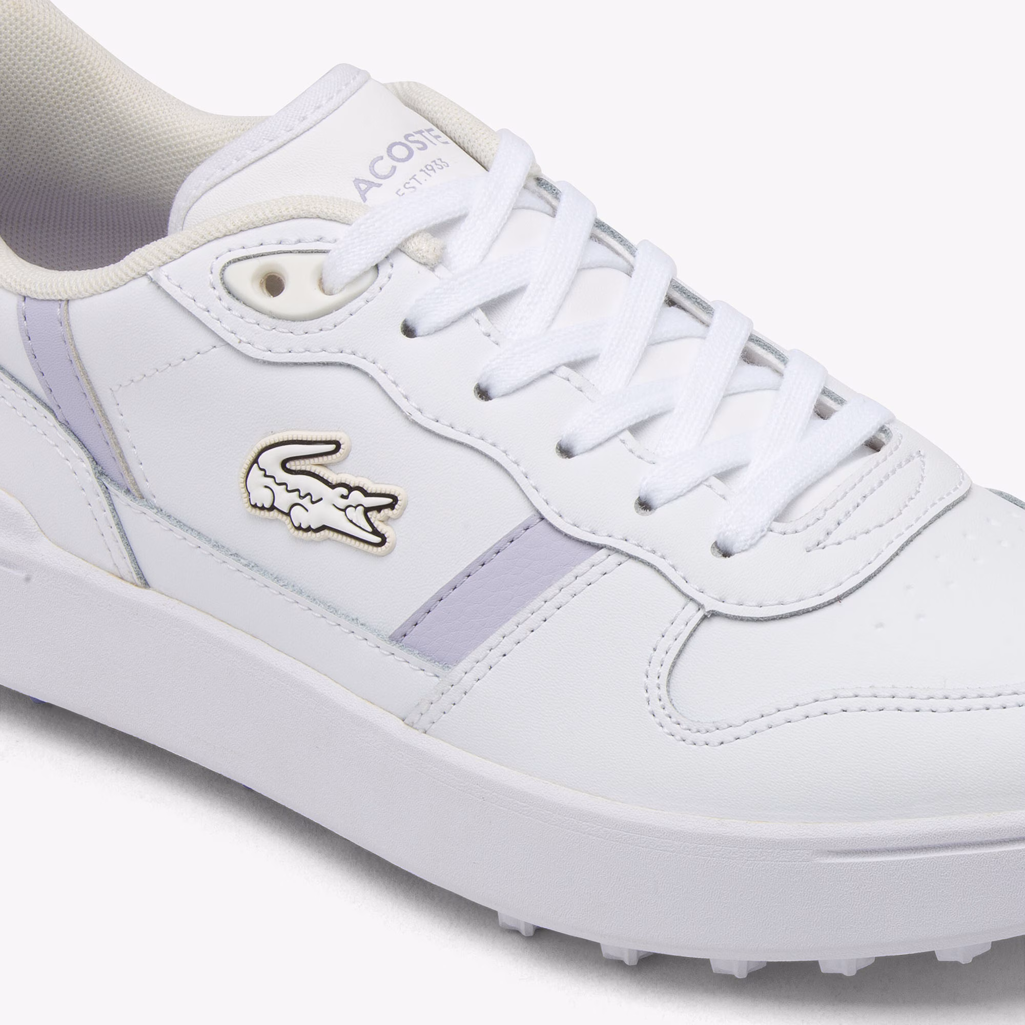 Women's T-Clip Golf Leather Golf Shoes