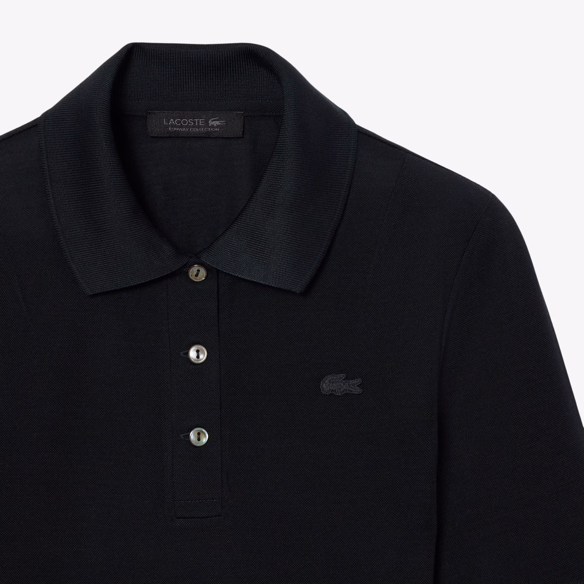 Runway Slim Fit Silk Mini-Piqué Polo Shirt