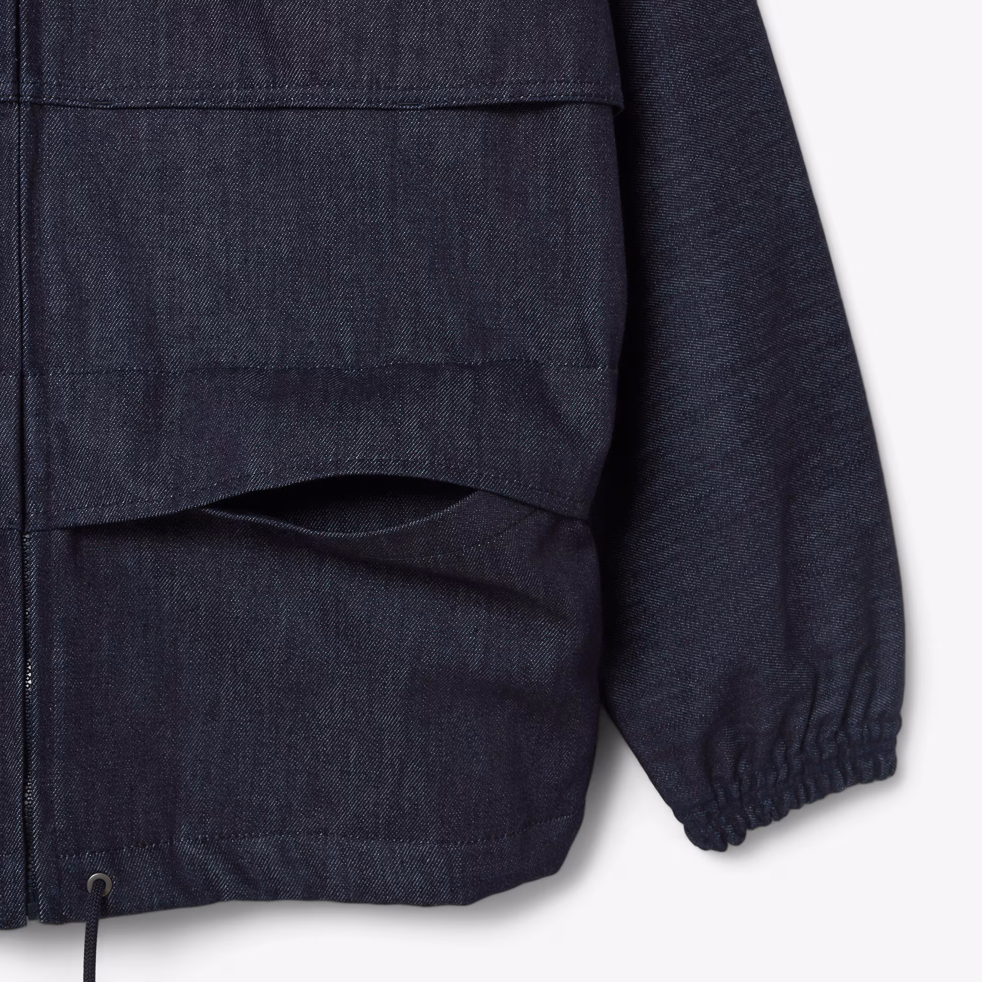 Runway Denim Track Jacket