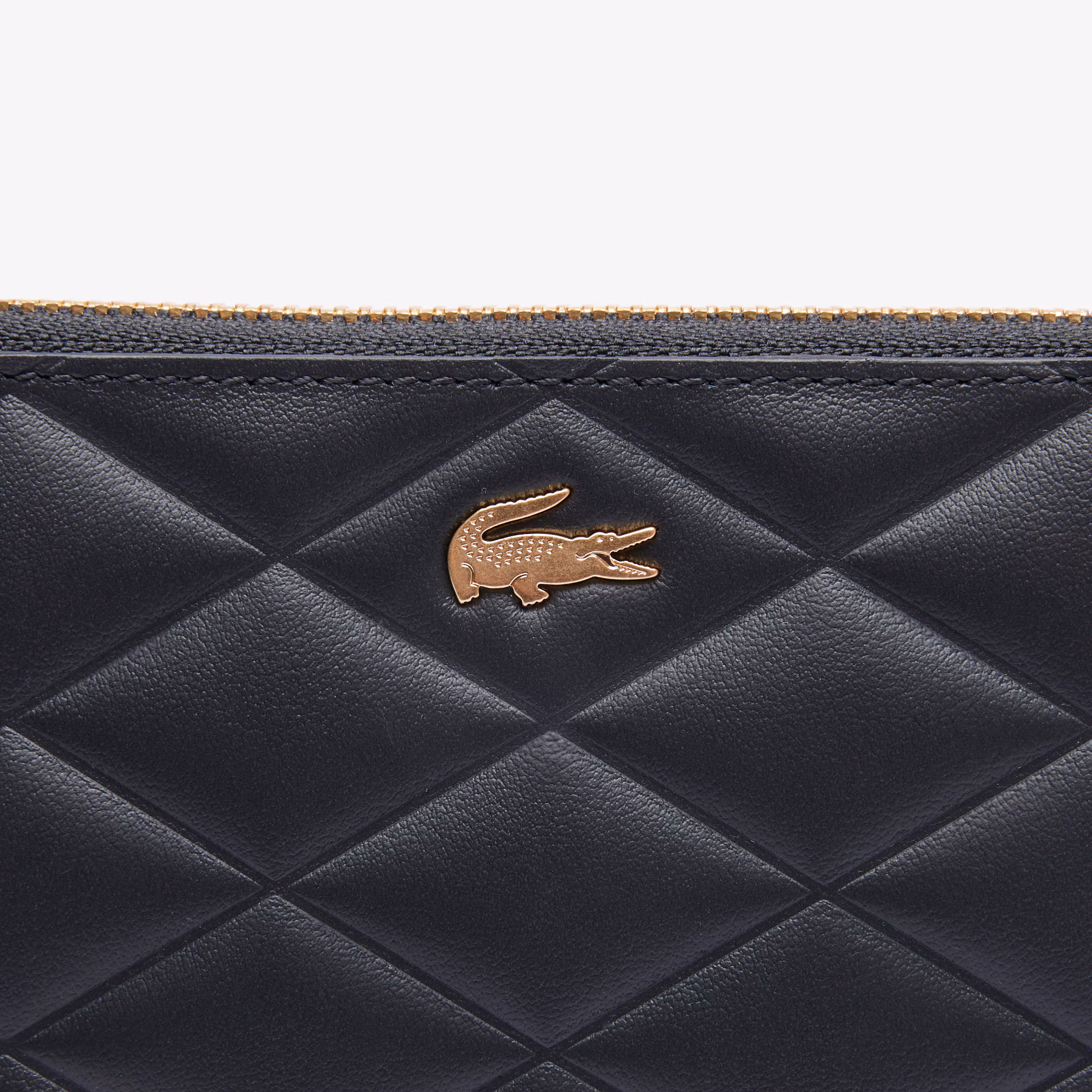 Crocodelle Leather Clutch