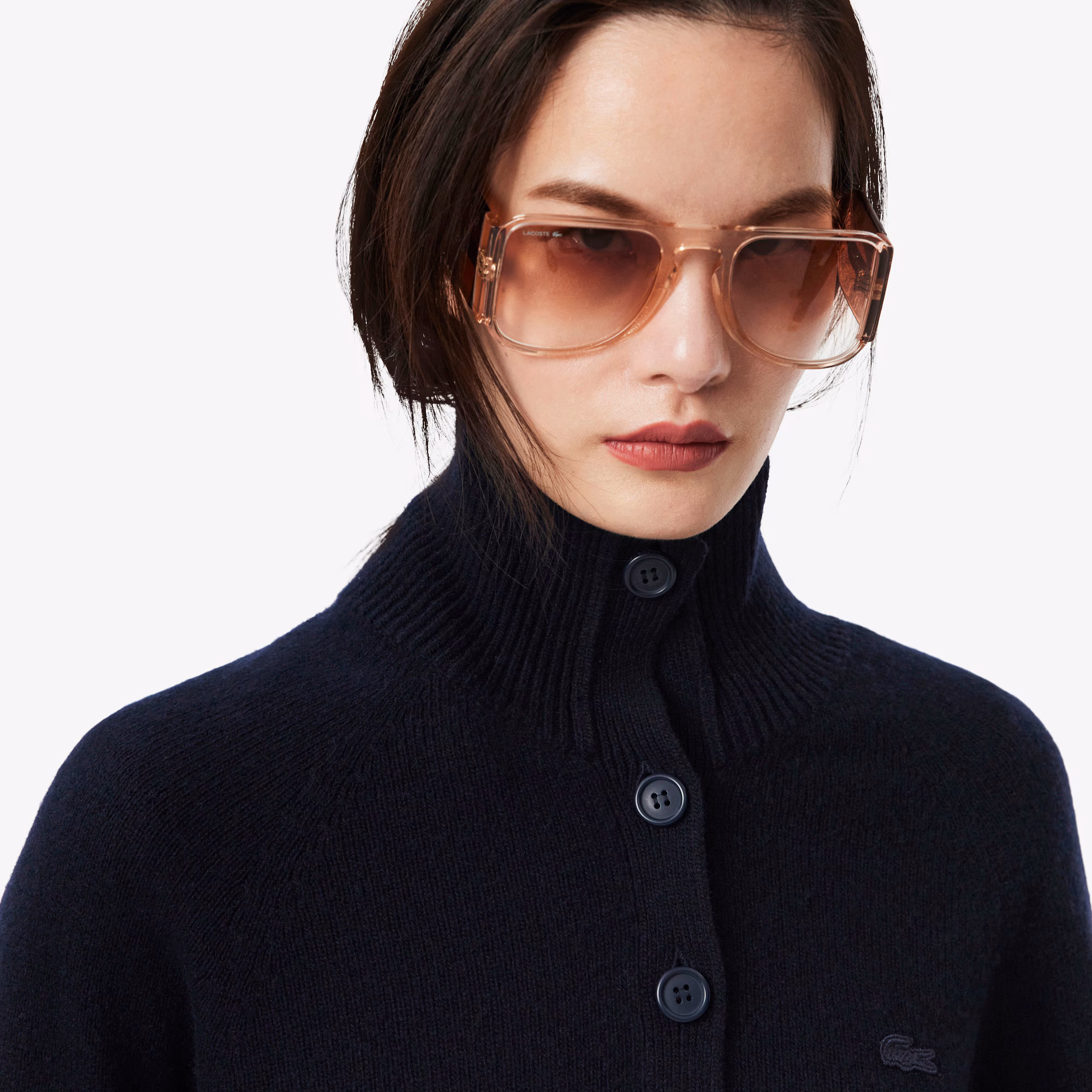 Women's Wool High-Neck Sweater