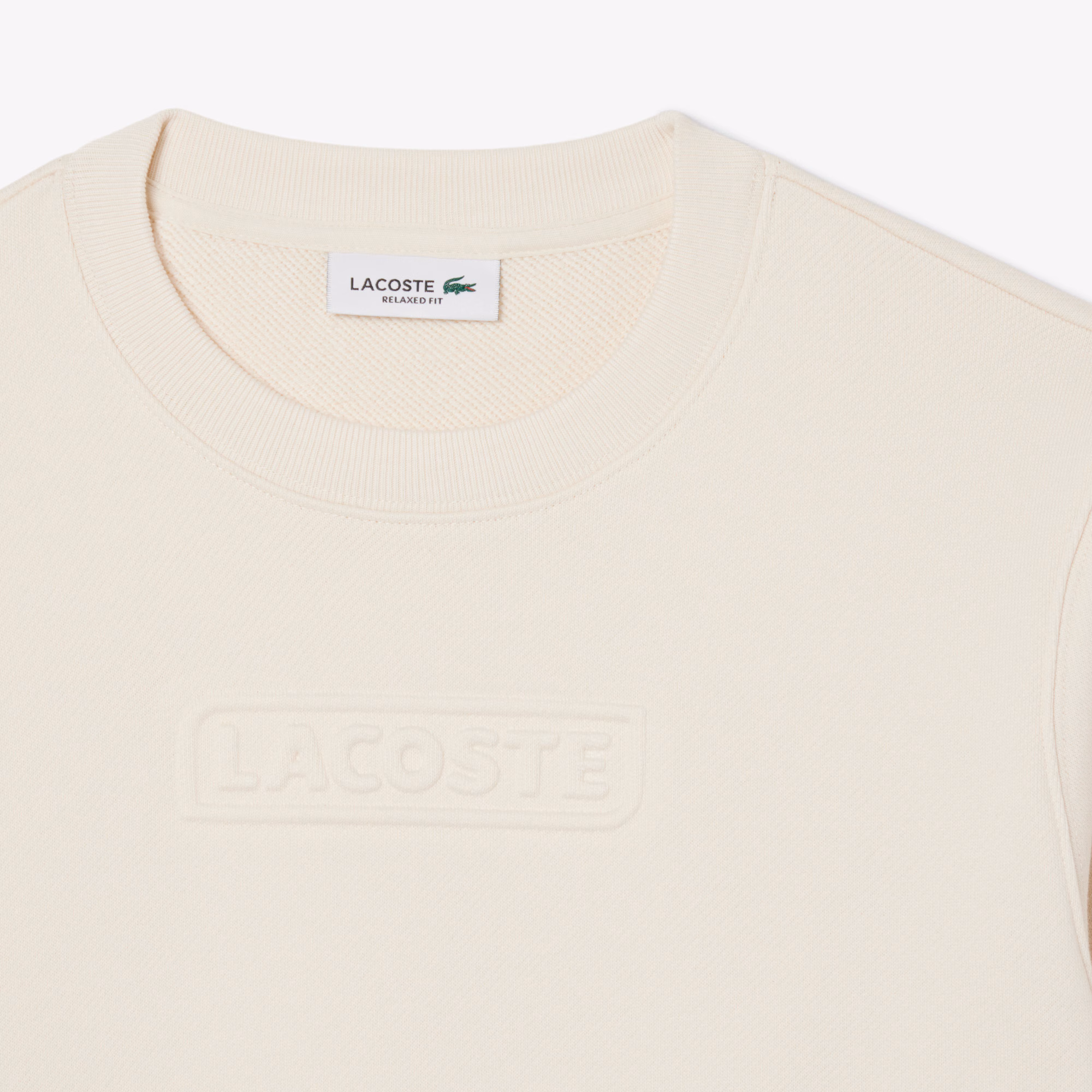 Women's Embossed Logo Cotton Sweatshirt