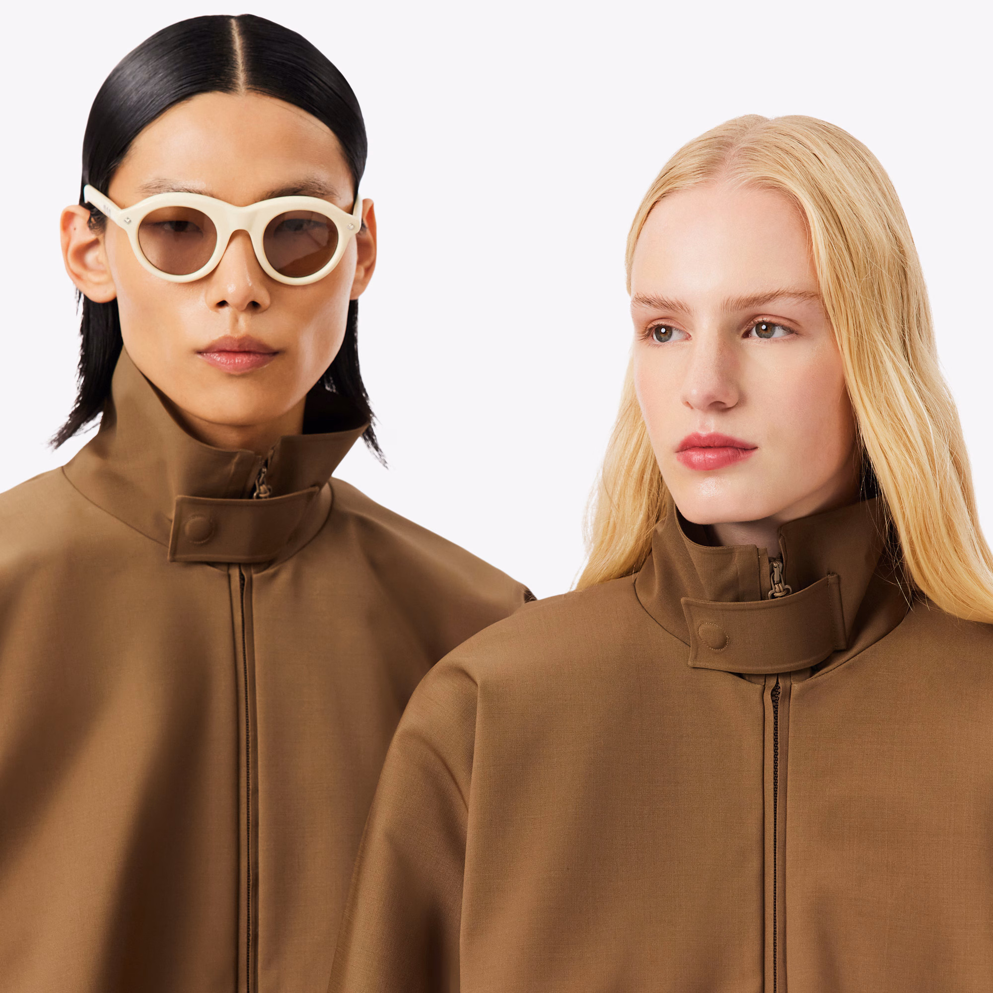 Runway Wool Blend Track Jacket