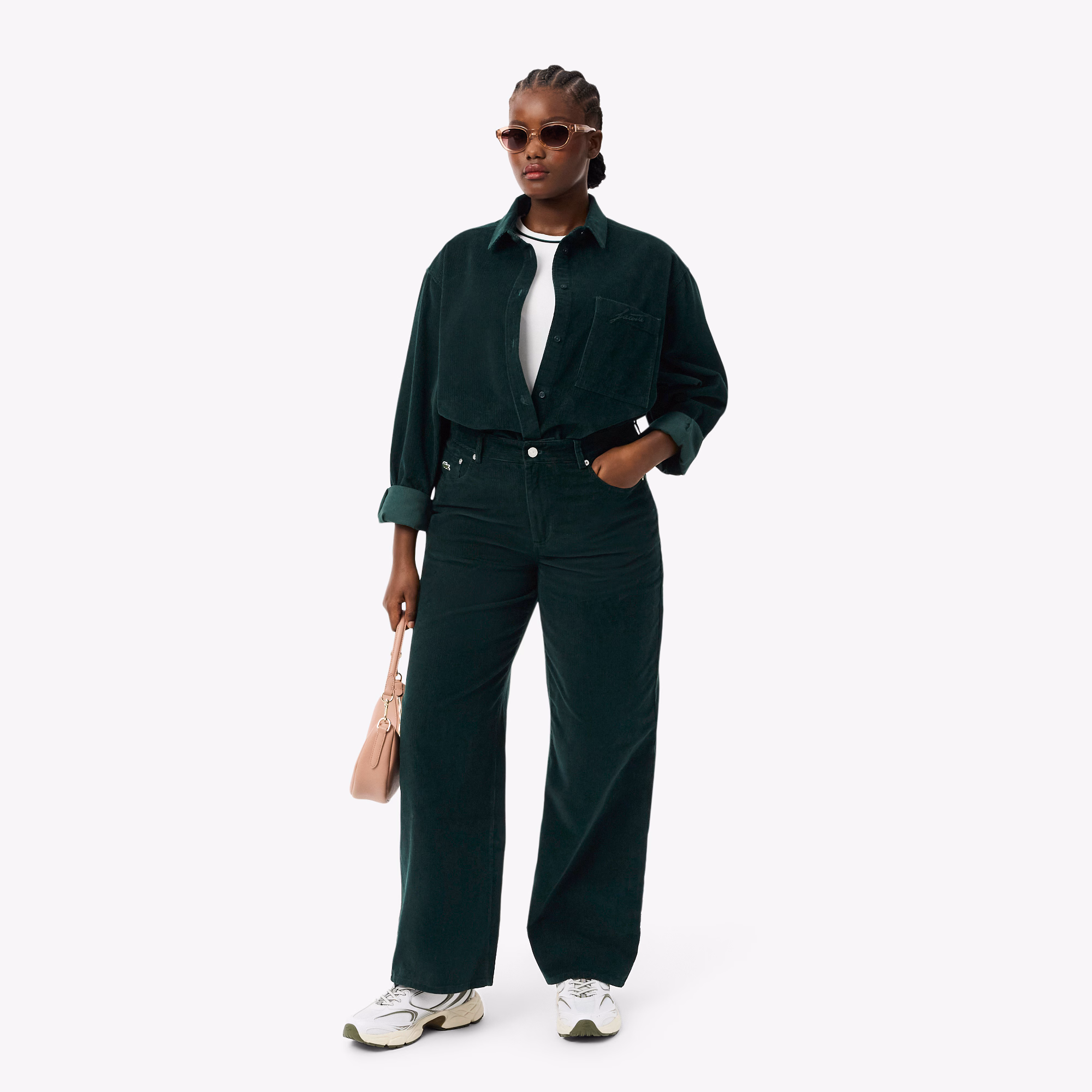 Women's Wide Leg Corduroy Pants