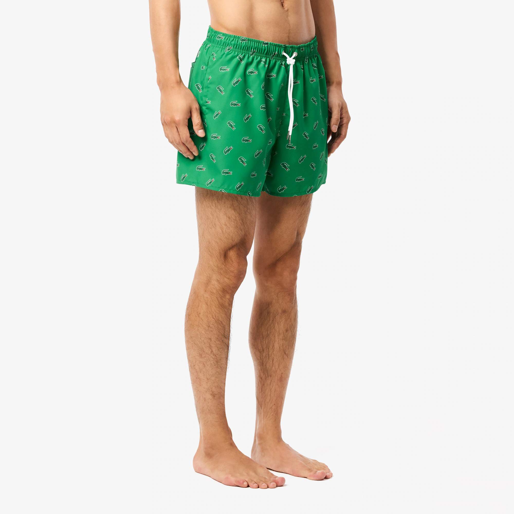 Men's Crocodile Print Swim Trunks