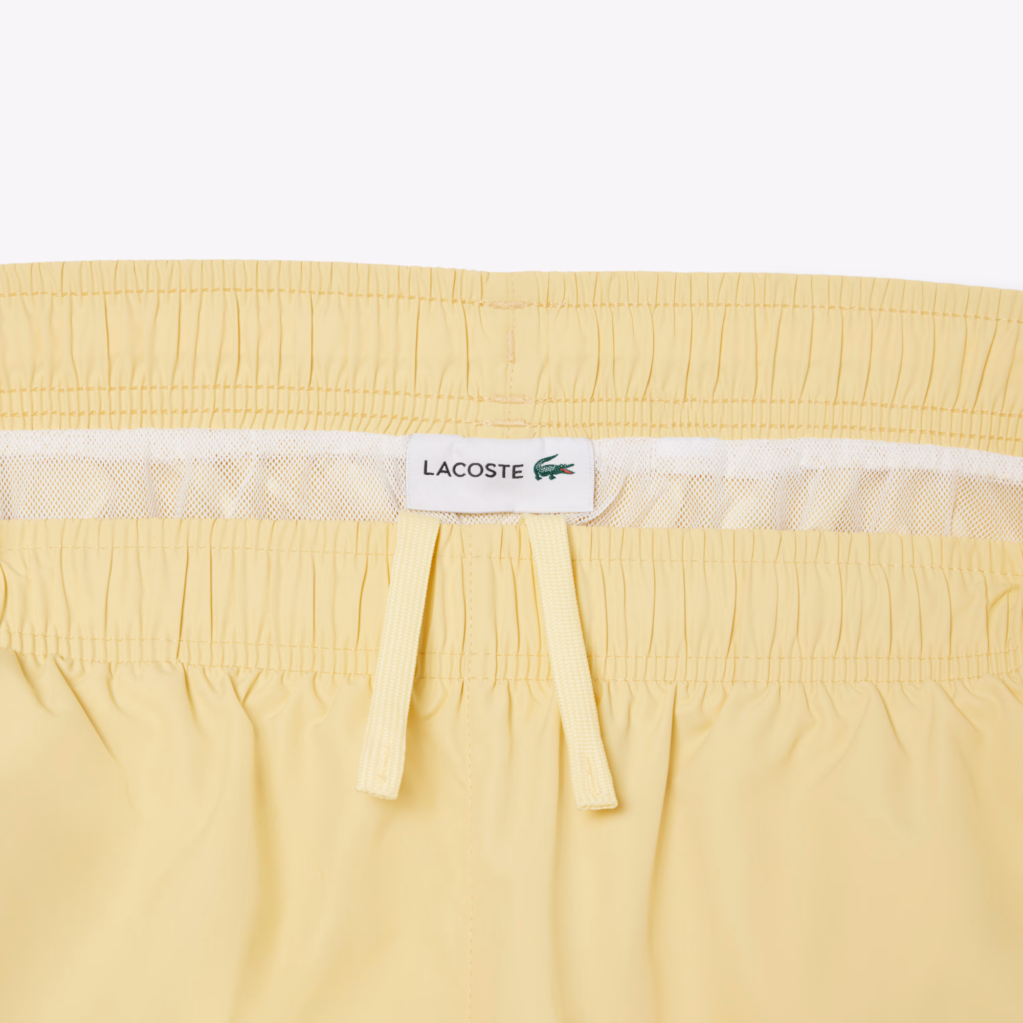Men's Long Branded Swim Trunks