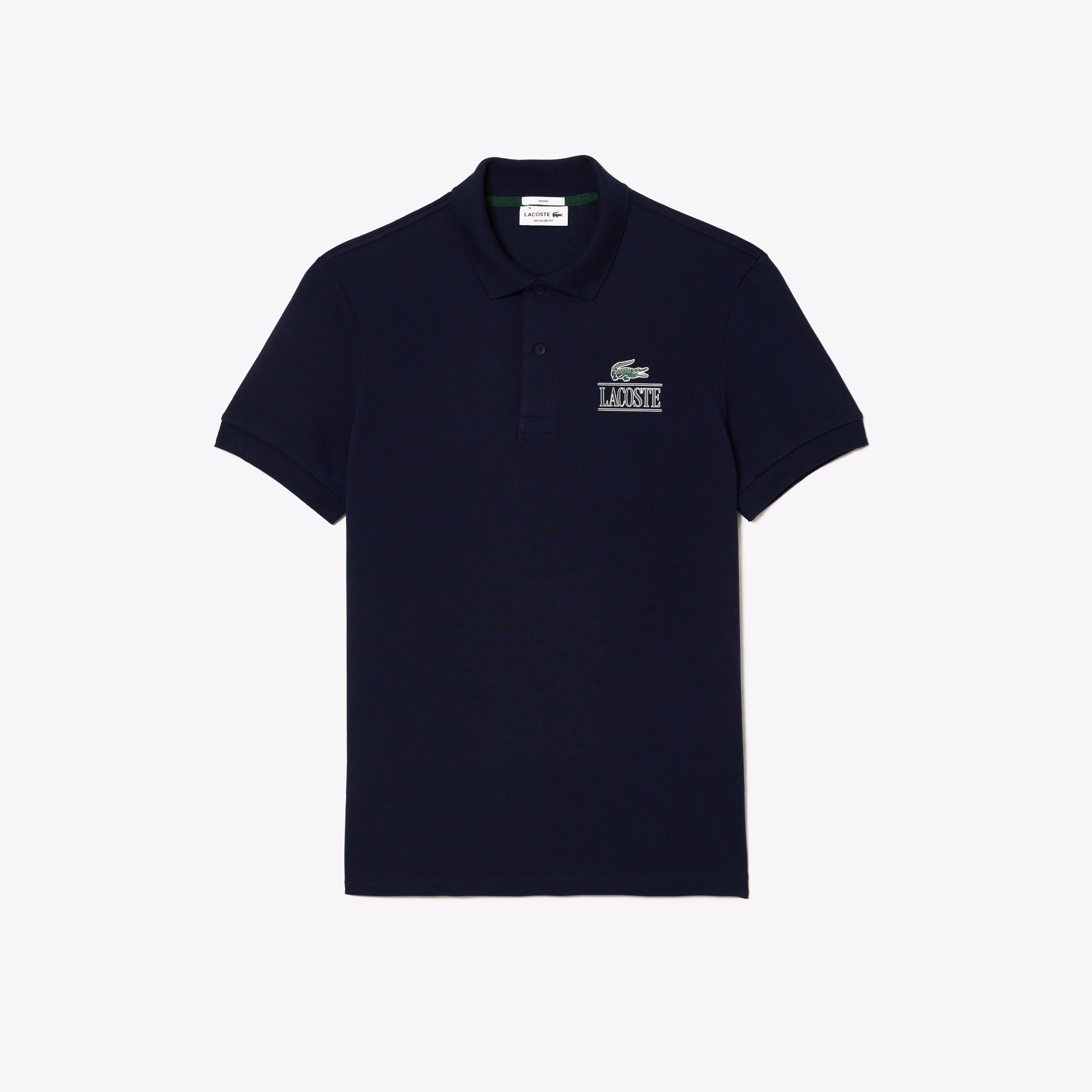 Unisex Regular Fit Stretch Mini Piqué Polo