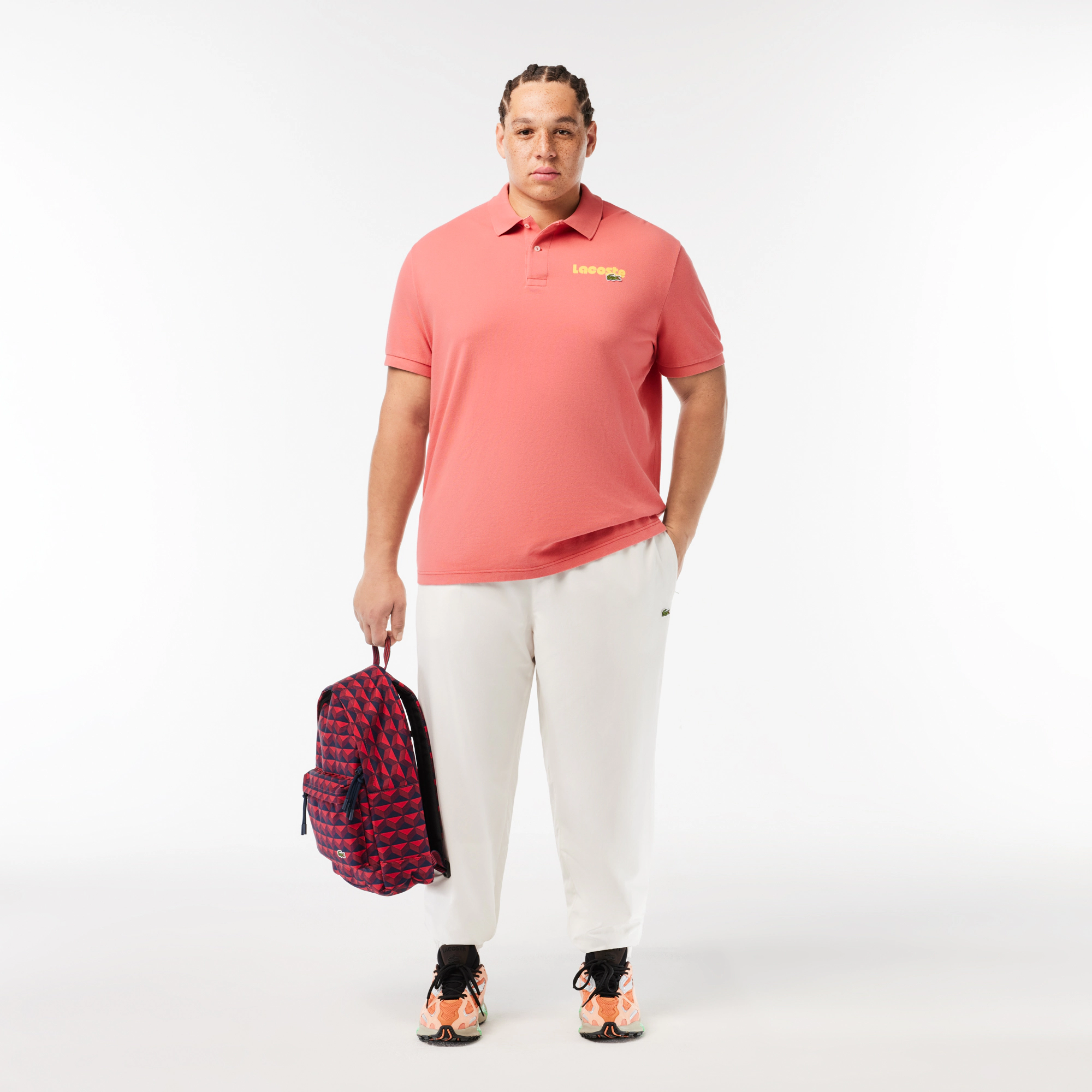 Men's Regular Fit L.12.12 Washed Effect Polo