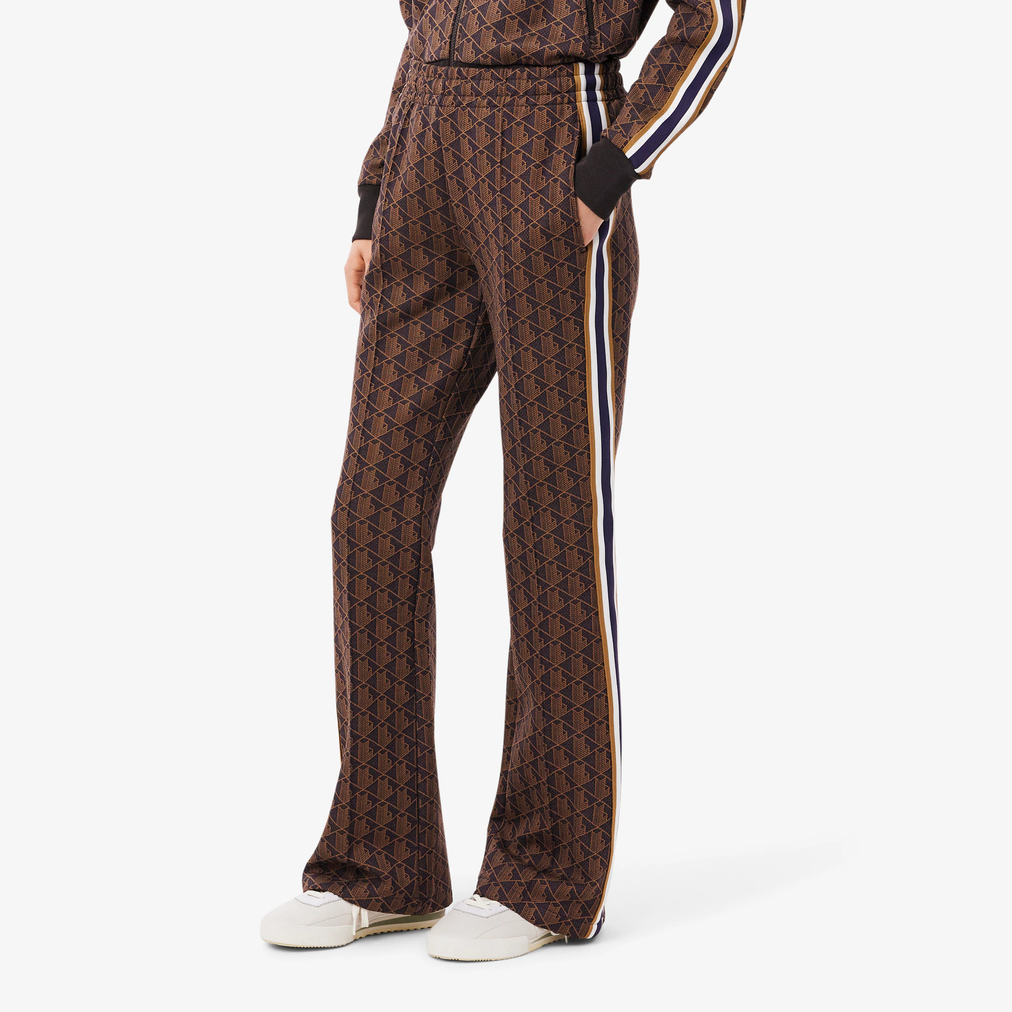 Women's Flared Monogram Sweatpants