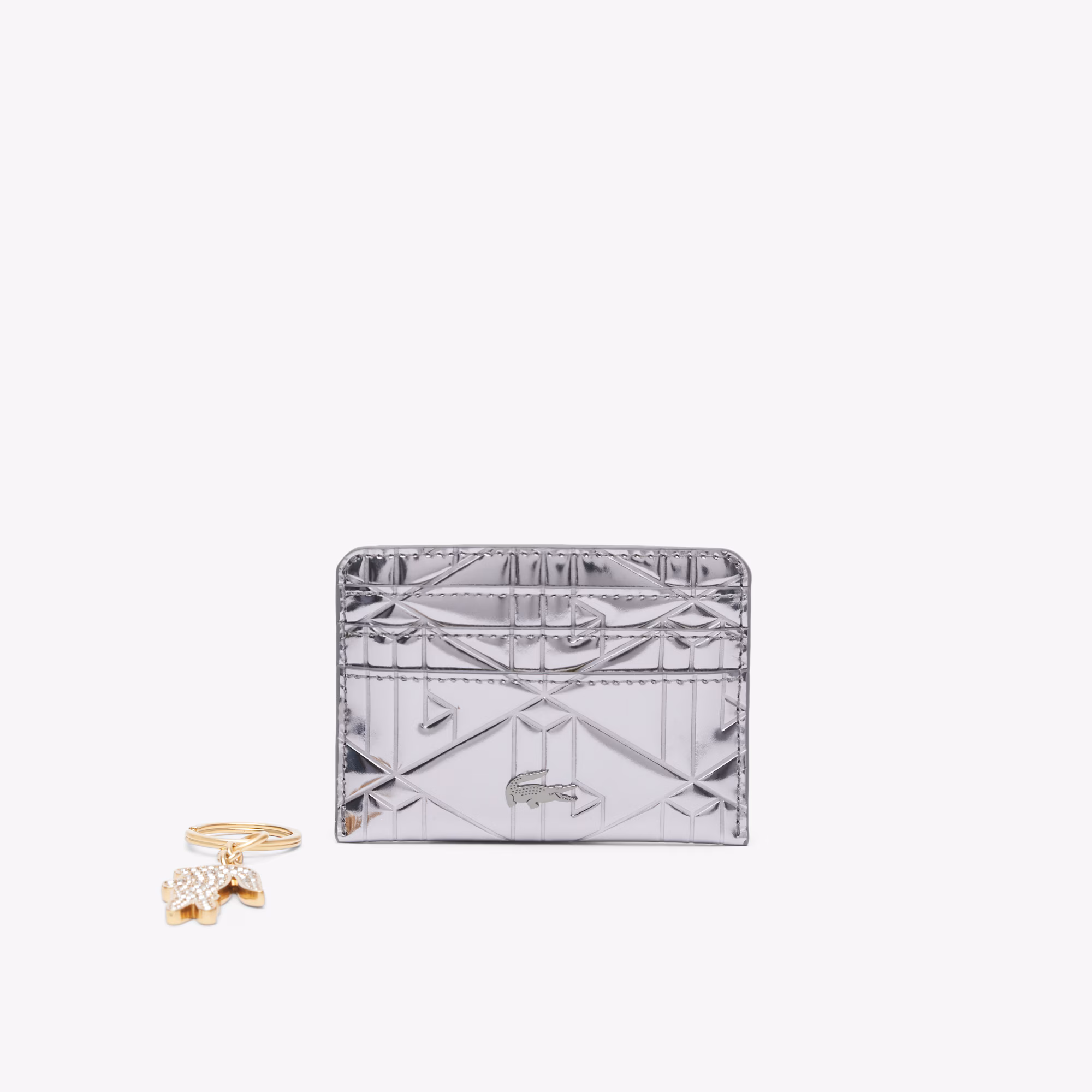 Cardholder & Metal Key Chain Gift Set