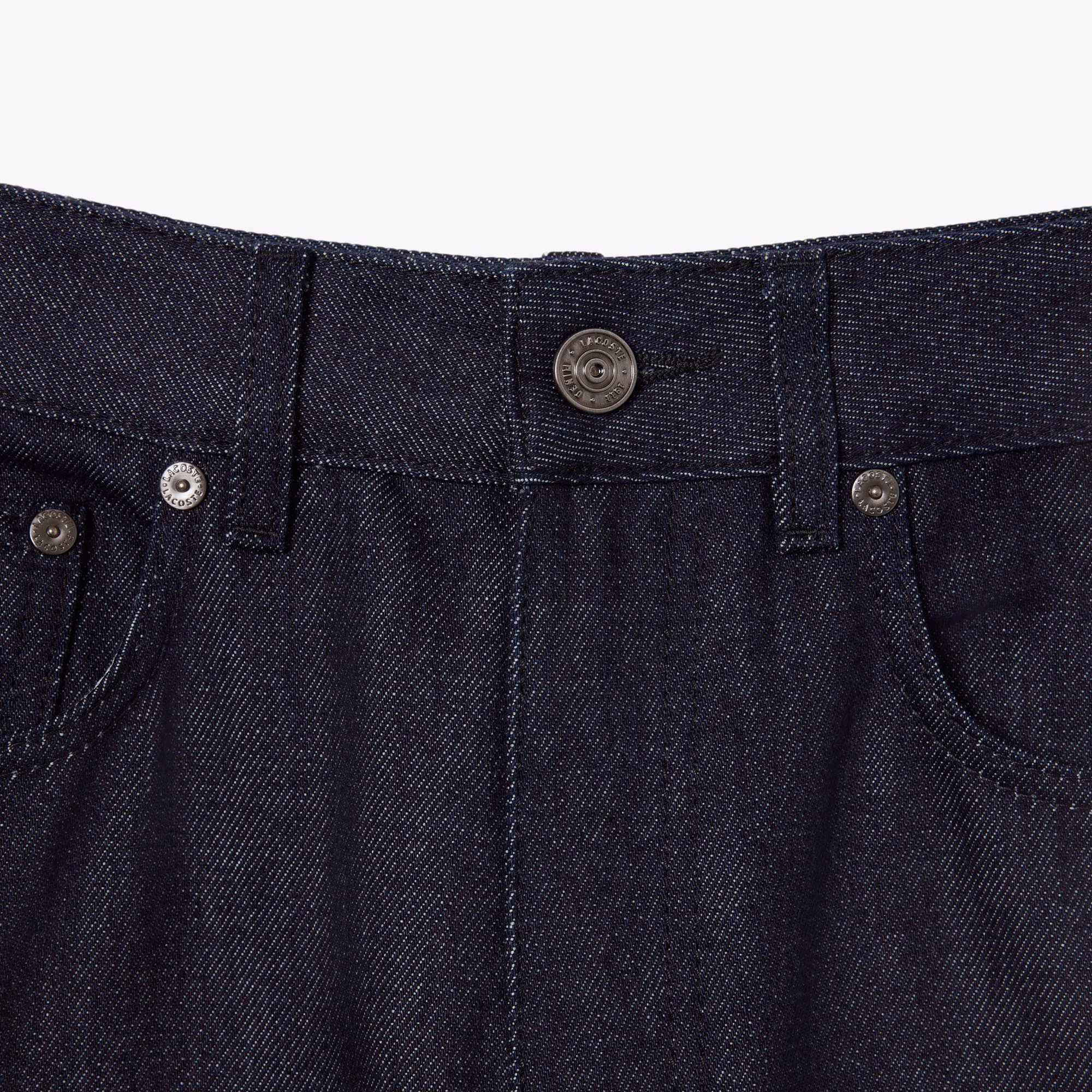 Runway Straight Leg Denim Jeans