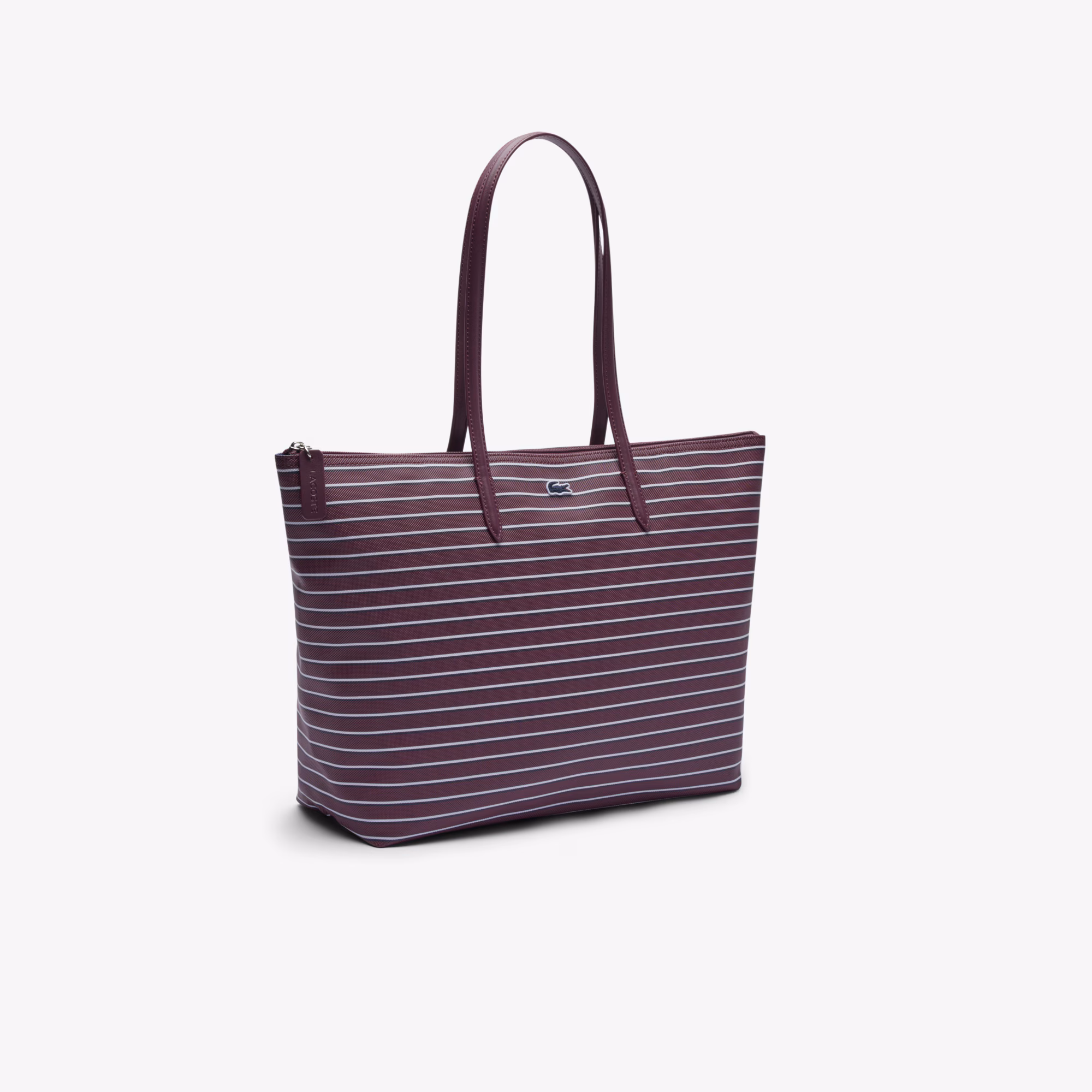 Large Striped L.12.12 Concept Tote