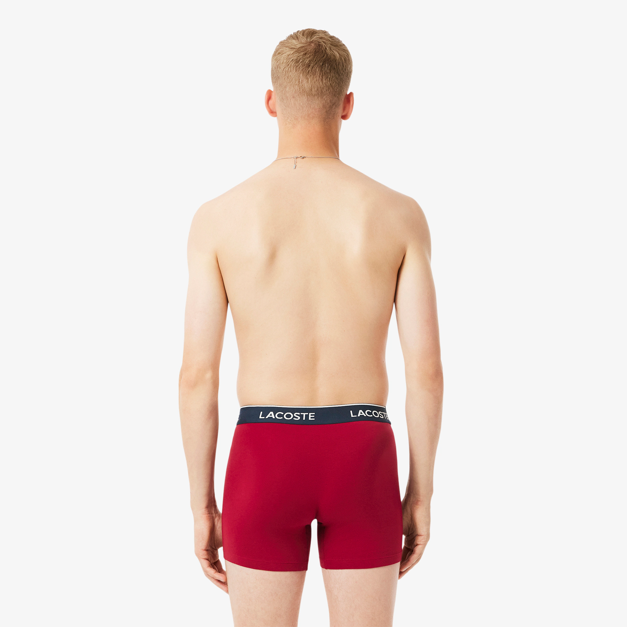 Men's 3-Pack Stretch Cotton Boxer Briefs