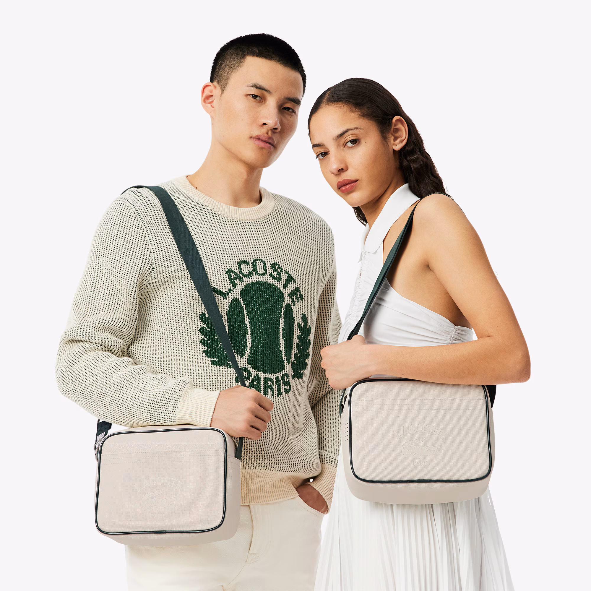 Medium Club 1930 Petit Piqué Reporter Bag