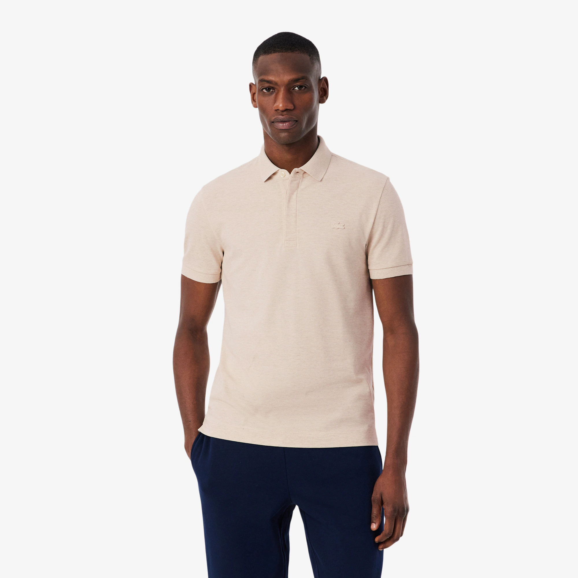 Men's Regular Fit Paris Stretch Piqué Polo