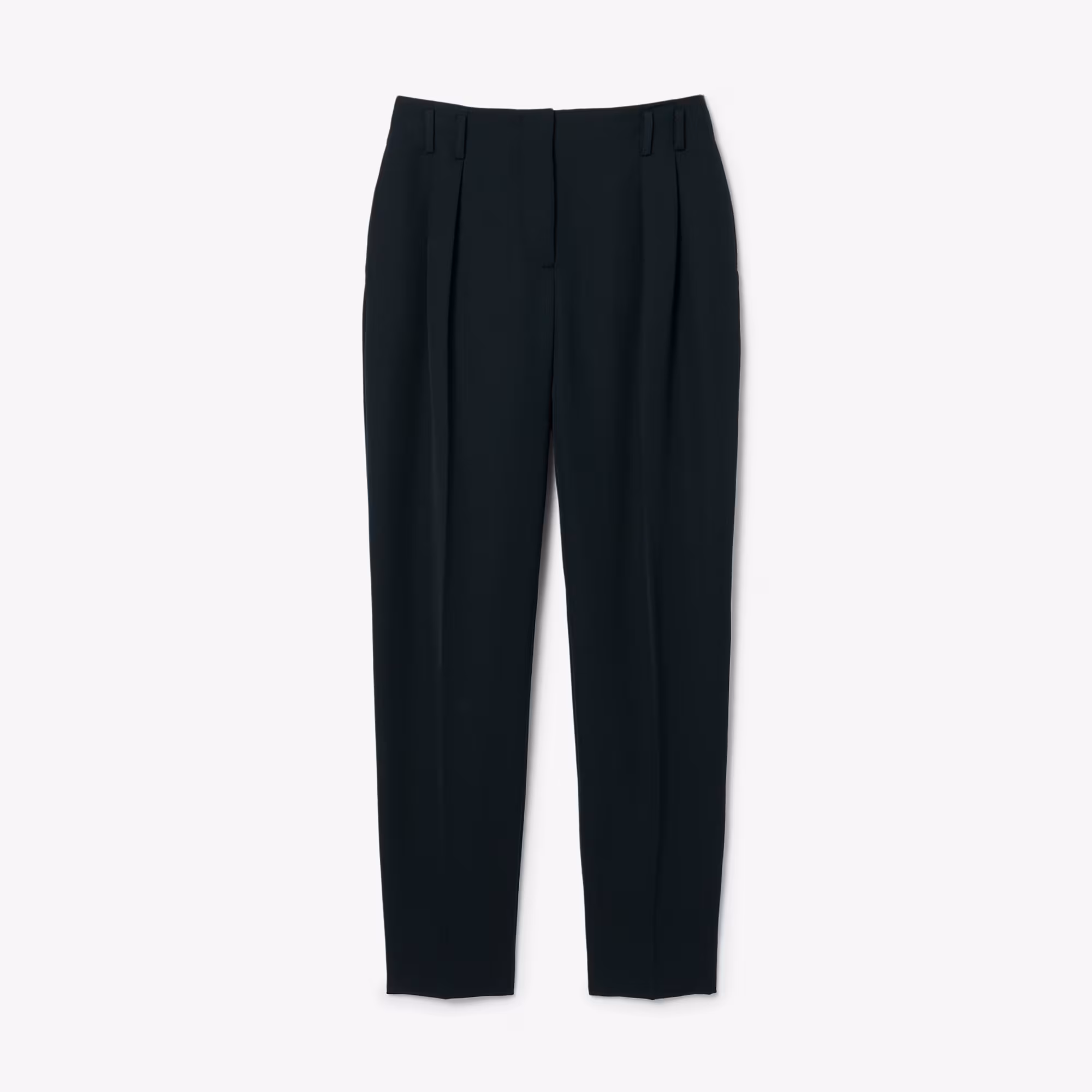 Runway Straight Fit Tailored Wool Pants