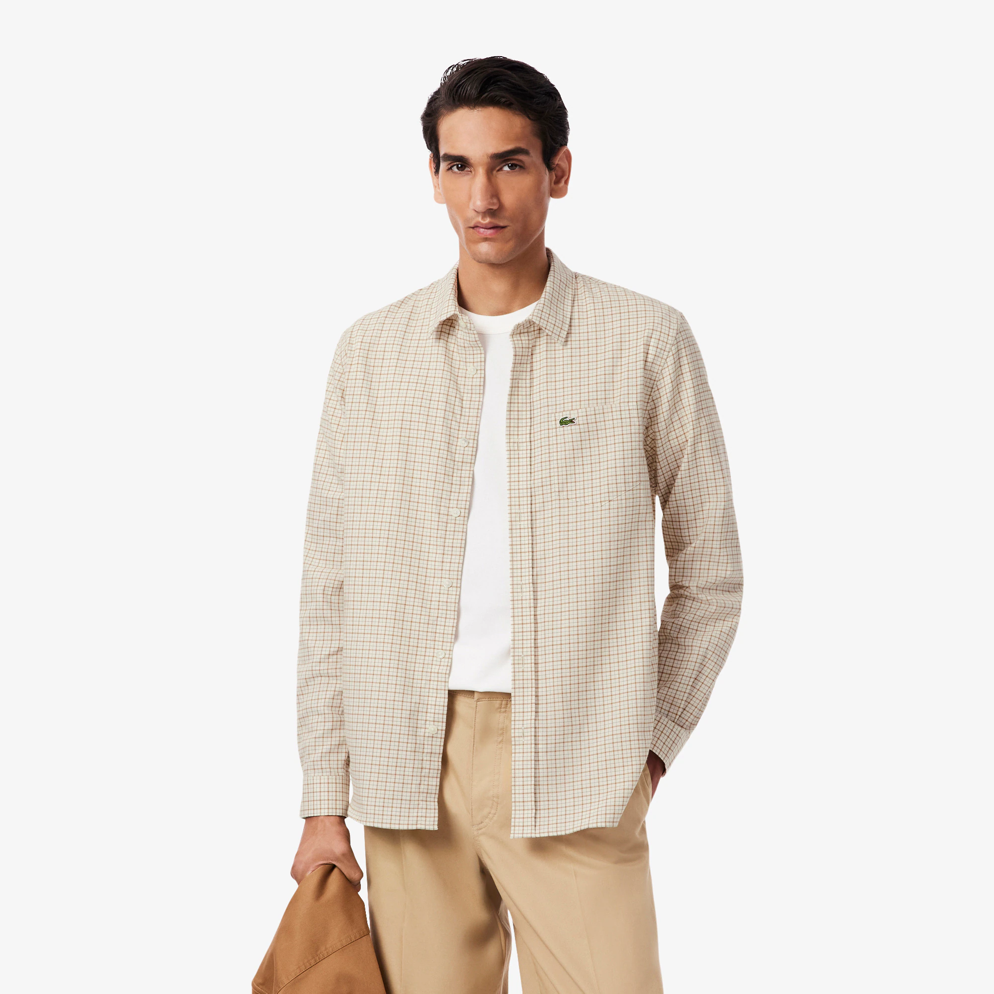 Men's Regular Fit Plaid Flannel Shirt