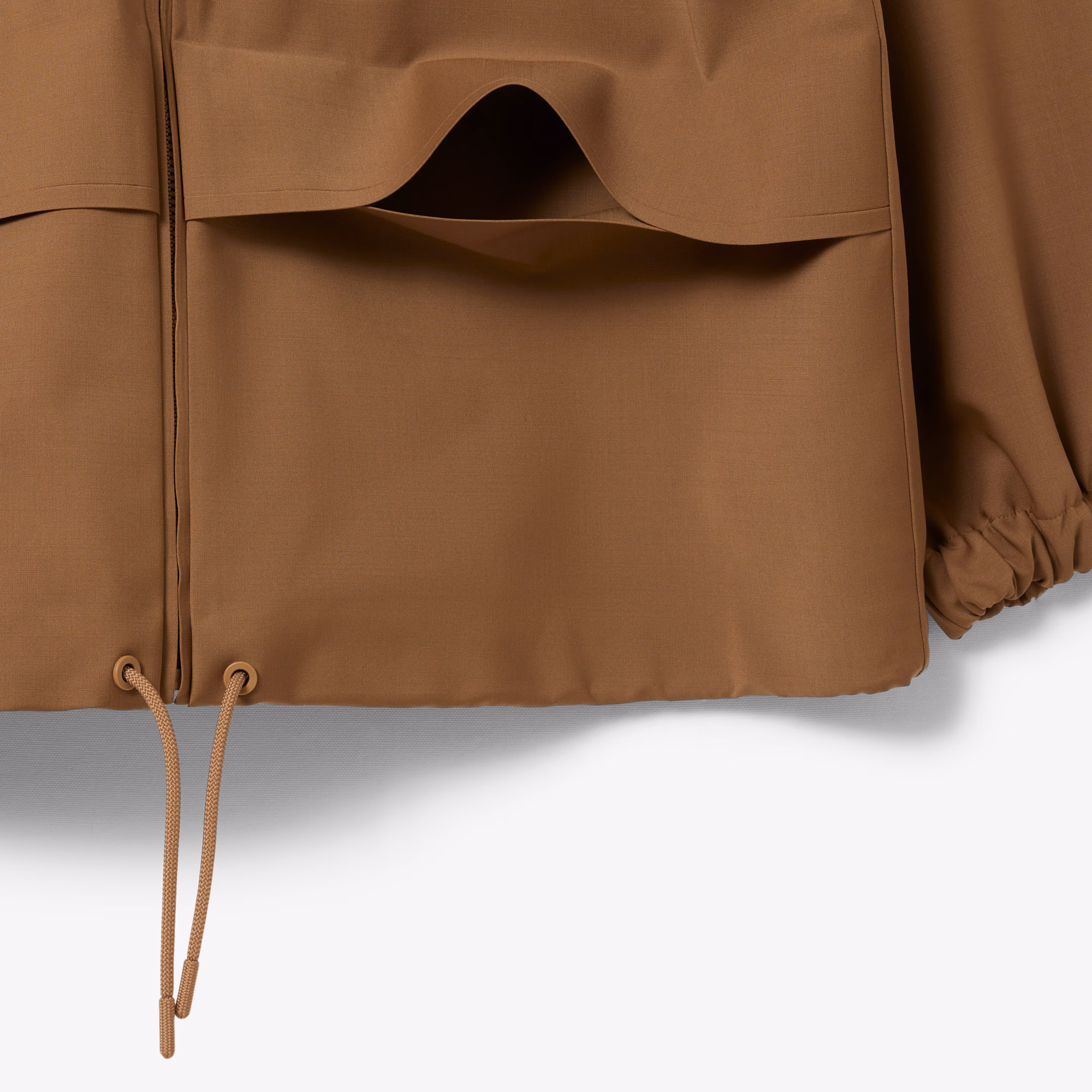 Runway Wool Blend Track Jacket